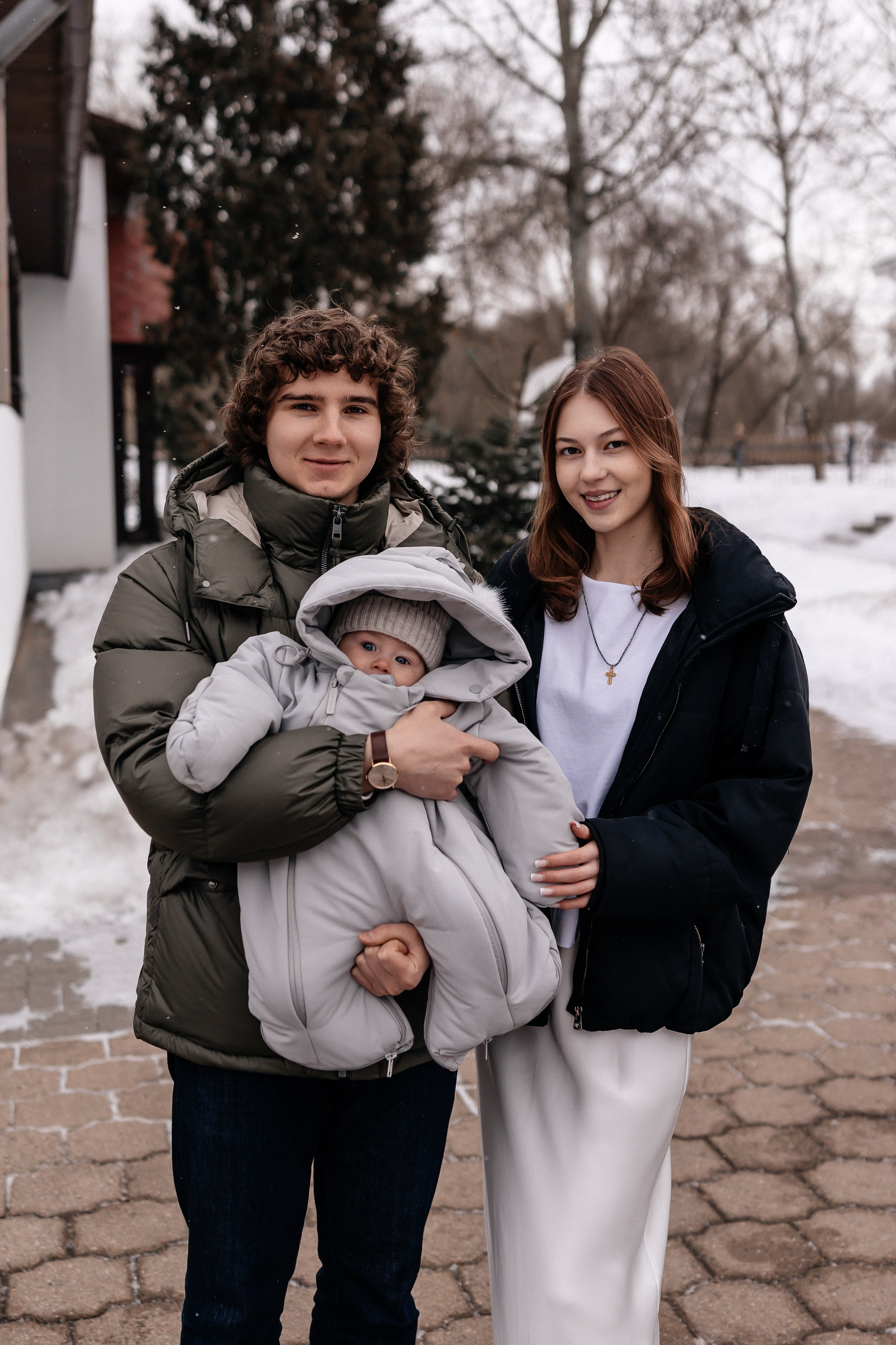 Крещение Артема. Семейный фотограф Минск Усова Ольга