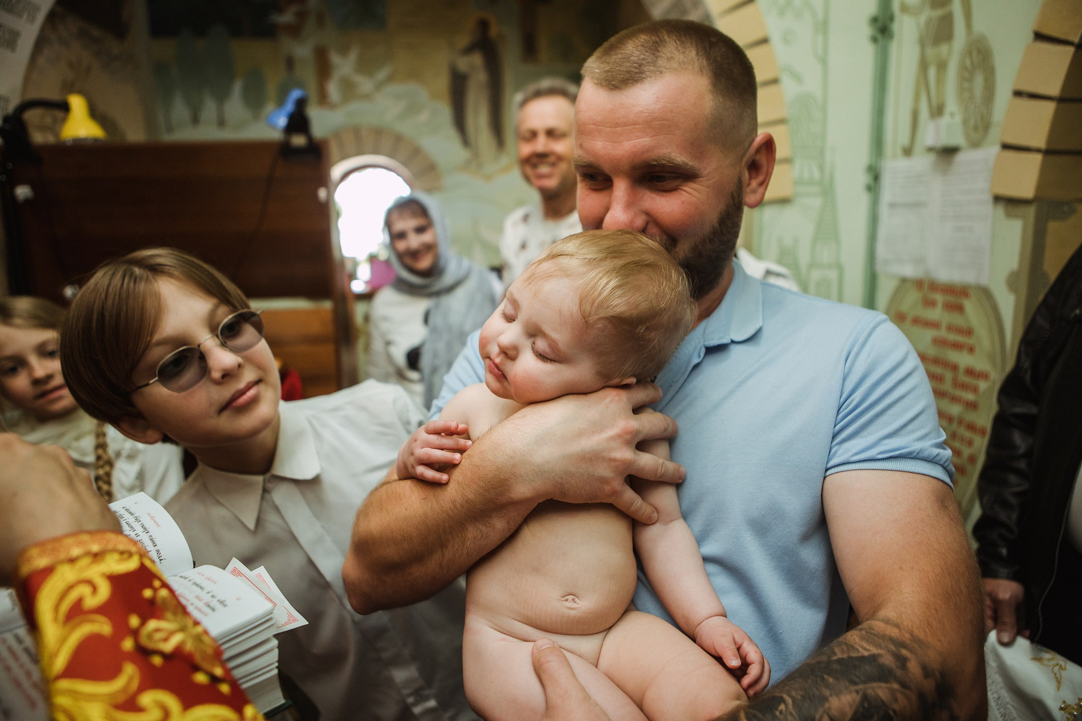 Храм Преподобного-Сергия-Радонежского. Крещение Мелании. Фотографы в городе Волгограде — Людмила Агеева и Алексей Околелов
