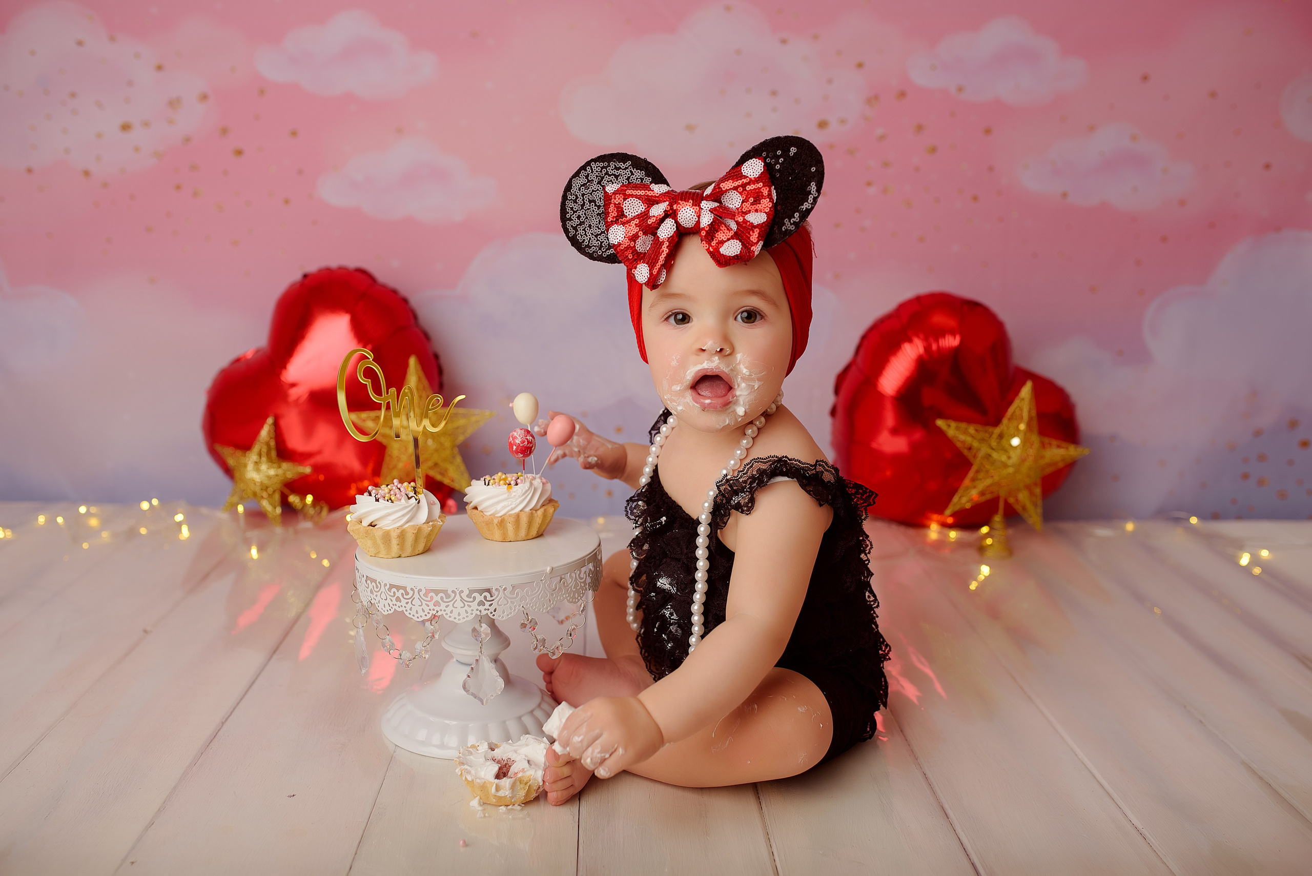 Крушение тортика. Фотограф беременности и новорожденных в Рязани