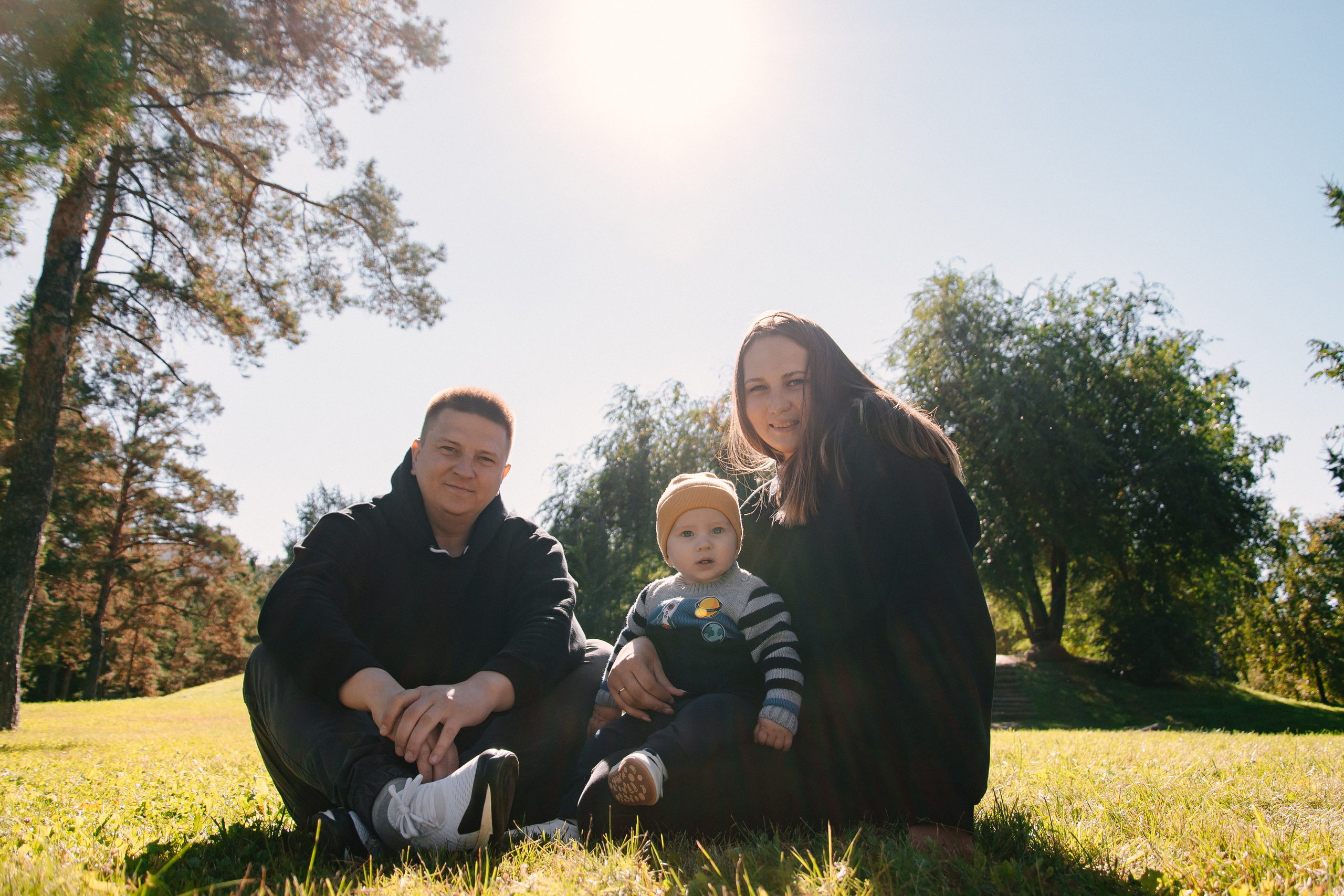 Серебряковы. Сквер Алое Поле. Фотограф в Челябинске Любовь Денисенко