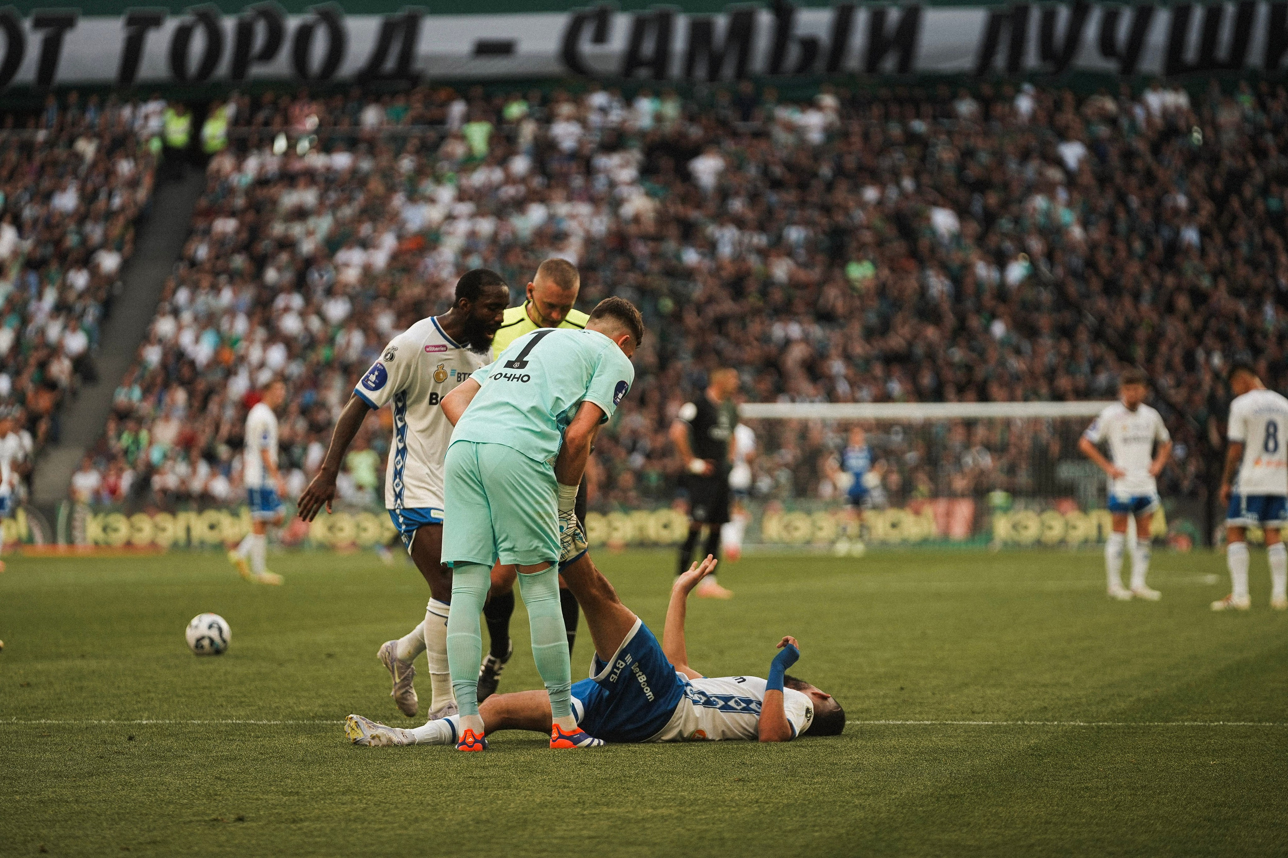 Футбольный матч Краснодар-Динамо. Фотограф с психологическим образованием