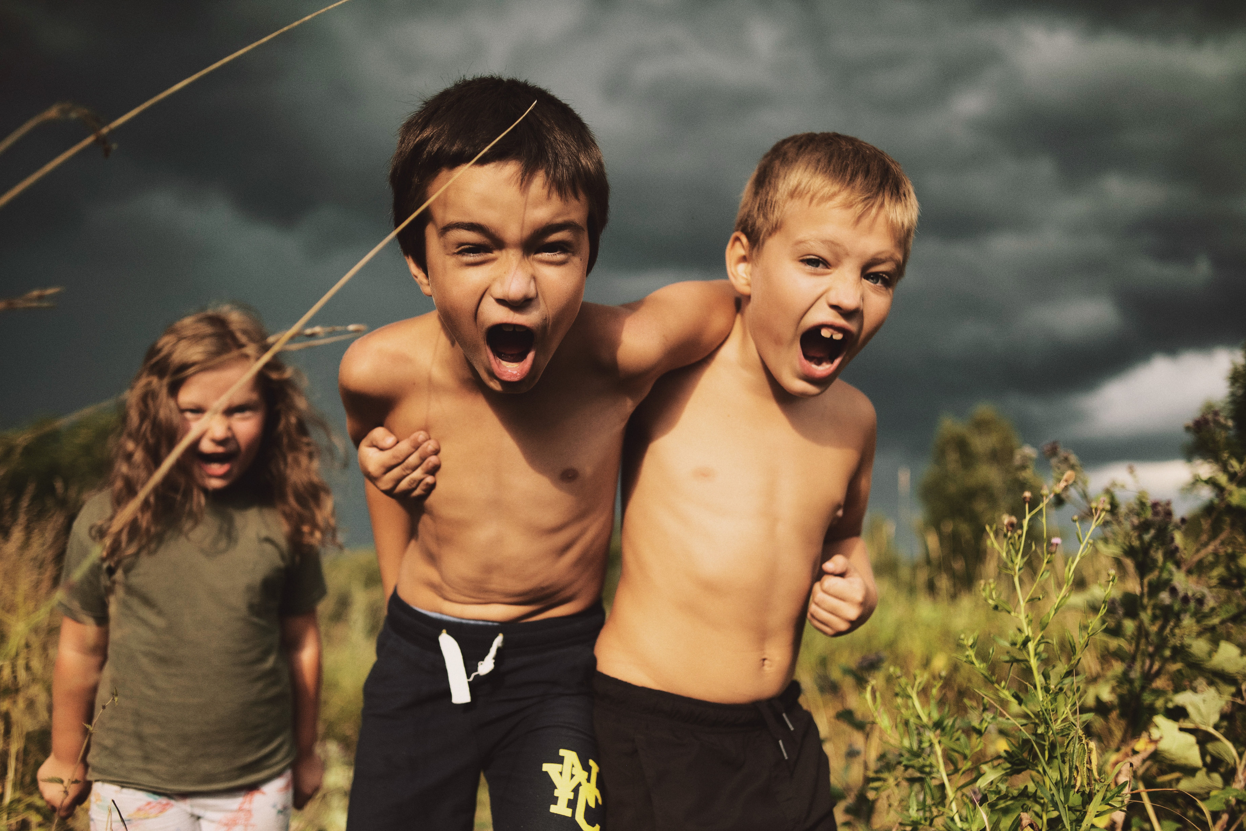 Летние каникулы в деревне. May the numbers guide us