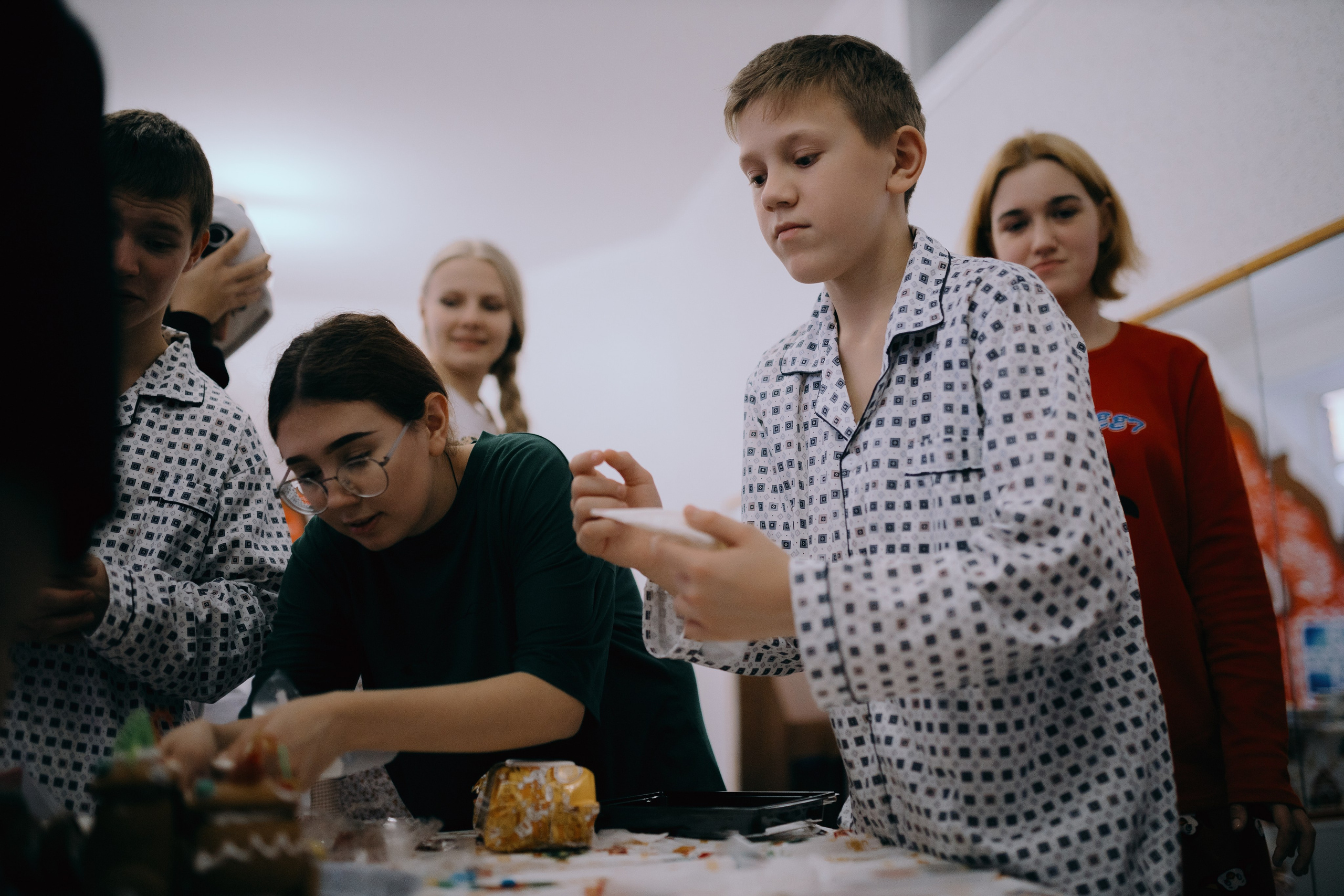 Пижамная вечеринка в школе-интернате № 5 // 27.12.2024. Денис Прохоров Фотограф в г. Магнитогорск