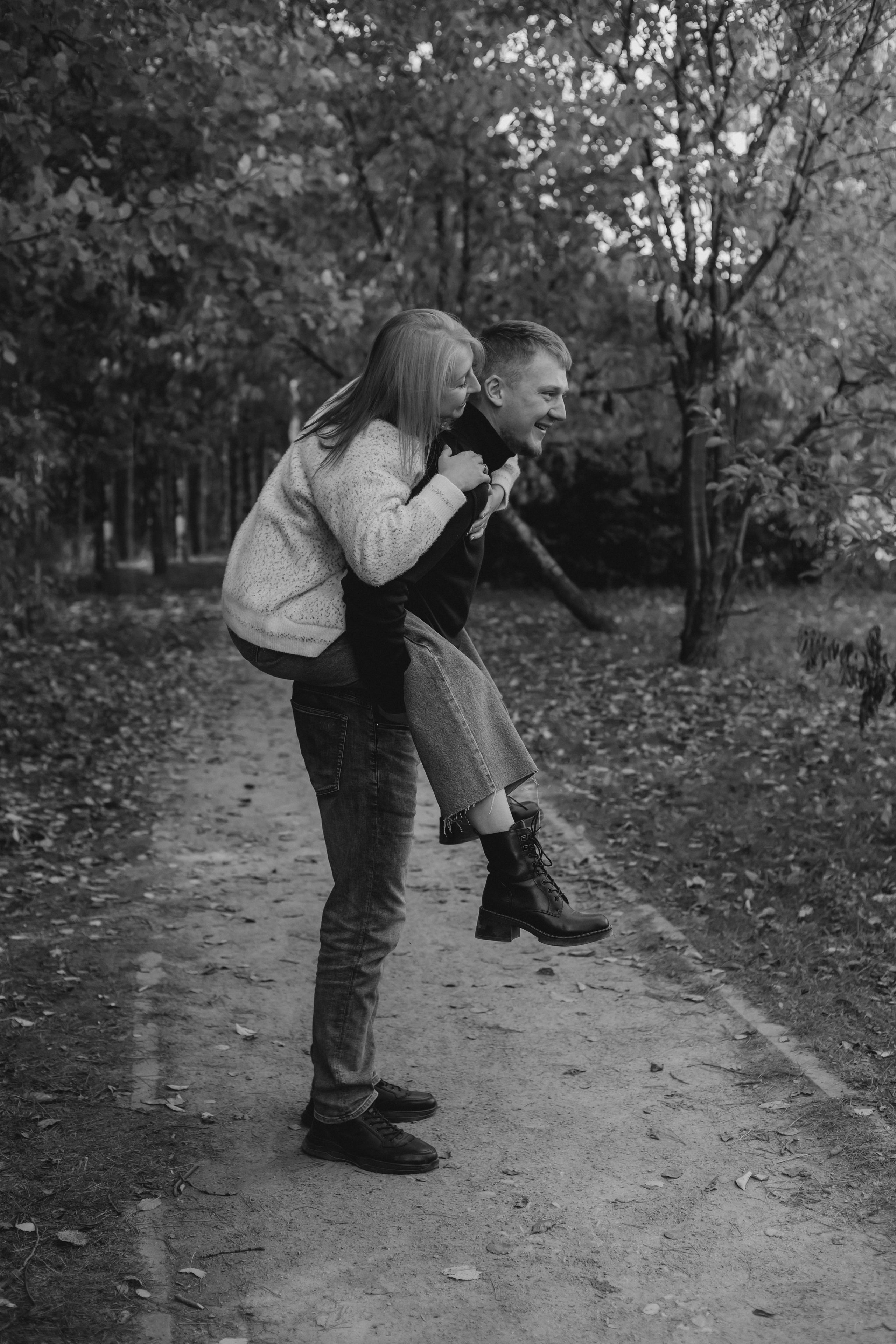 Андрей и Даша. Осень. Фотограф Мария Новоселова. Сургут