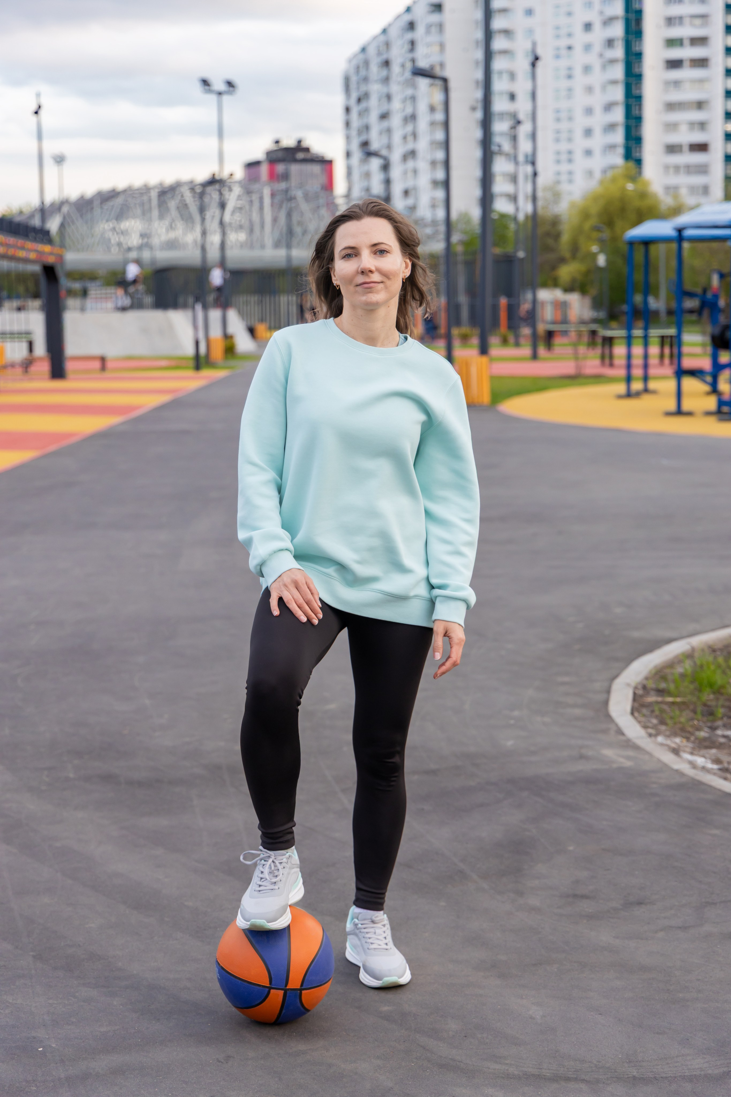 Фотосессия в стиле спорт #2 — Модель Ирина Елисеева. Репортажный, семейный и студийный фотограф в Москве Демин Алексей