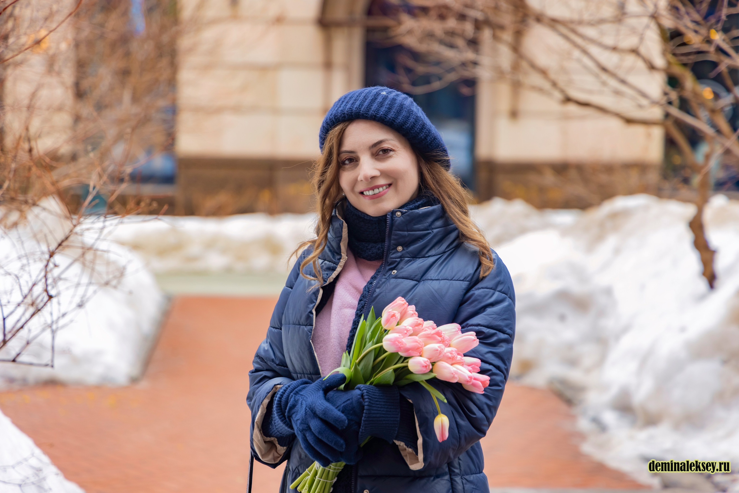 Весенняя прогулка с Сали по Патриаршим. Репортажный, семейный и студийный фотограф в Москве Демин Алексей
