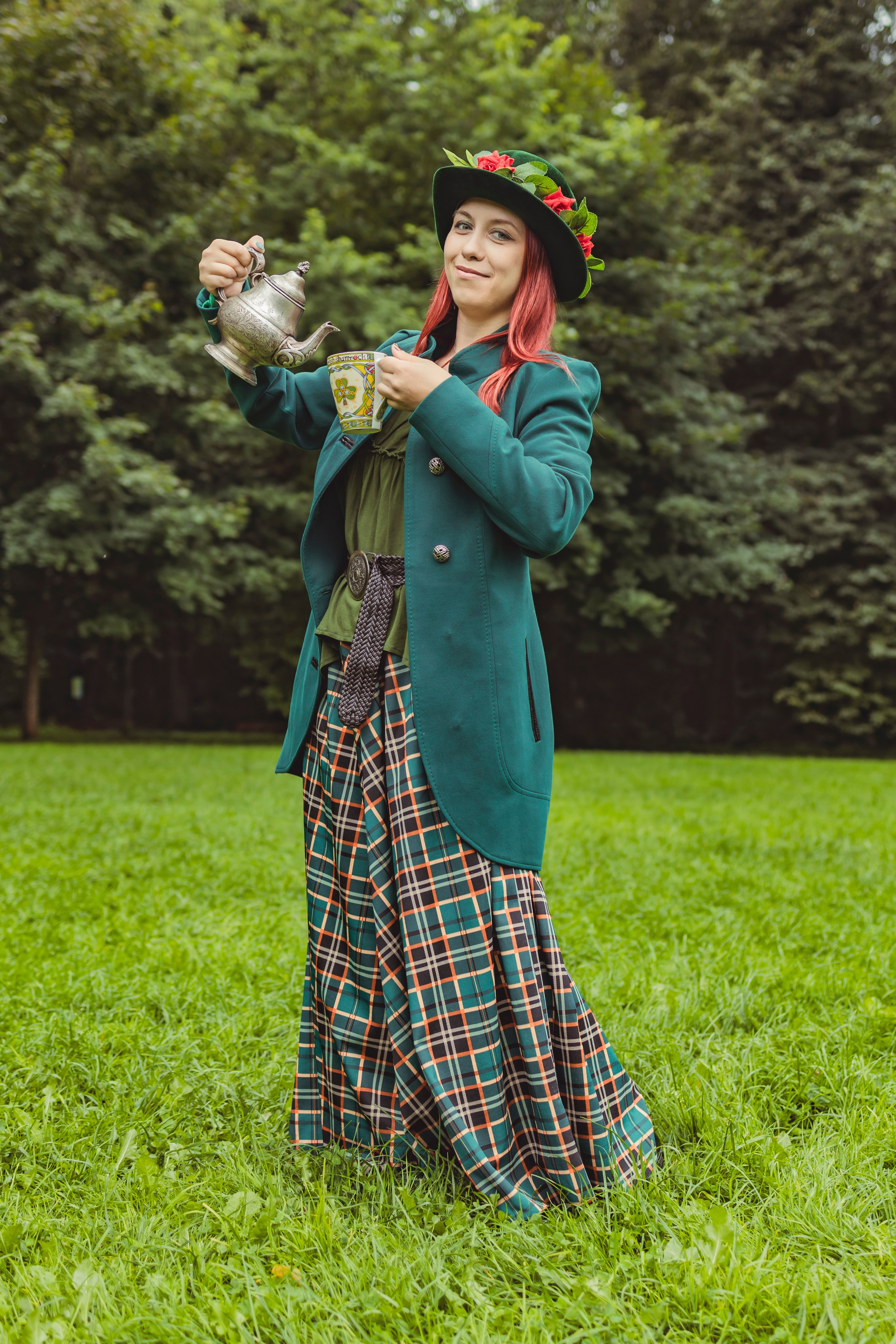 Безумное чаепитие в Царицыно. Репортажный, семейный и студийный фотограф в Москве Демин Алексей