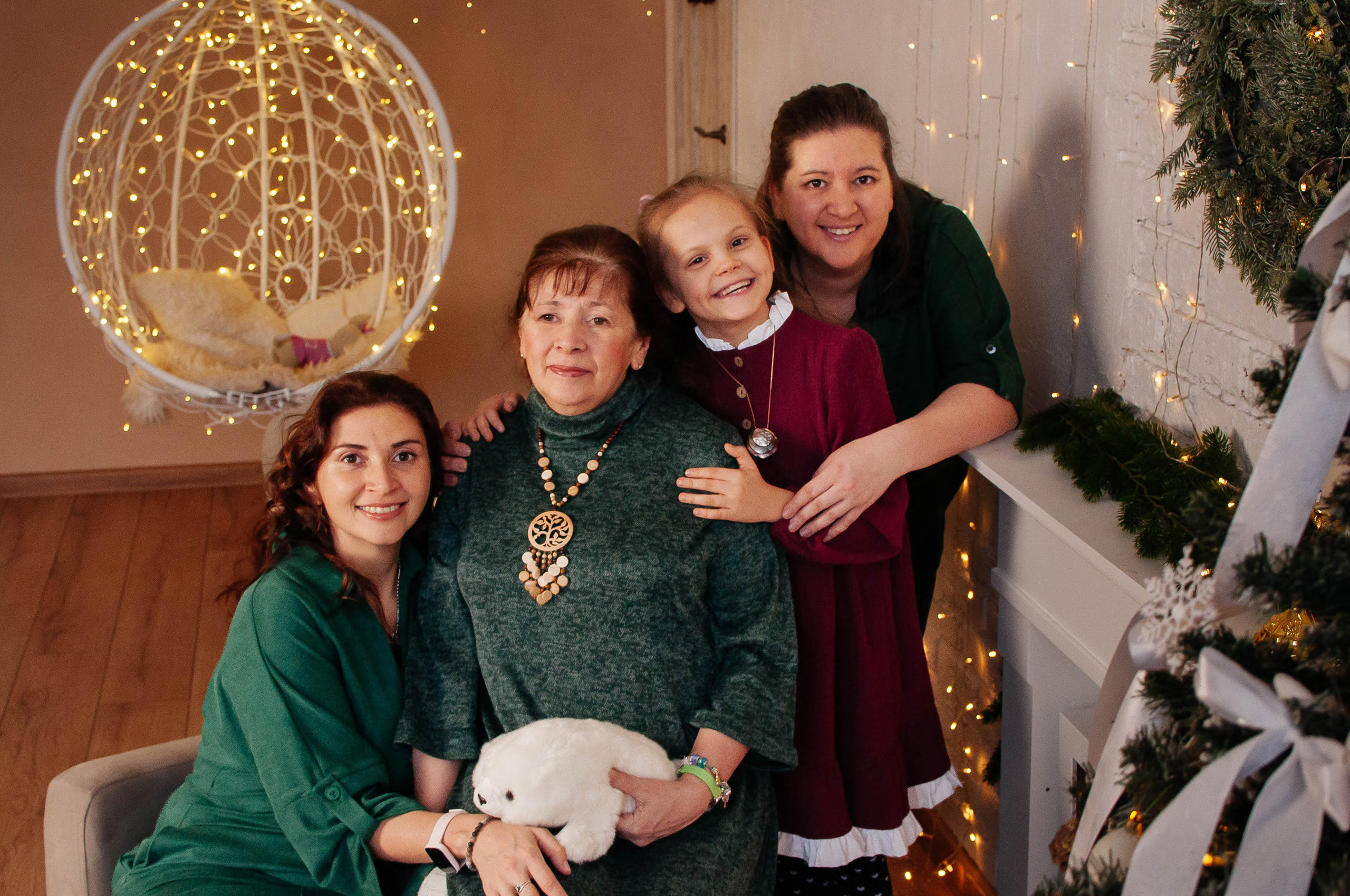 Новый год у камина. Семейный фотограф из Петрозаводска, Карелия