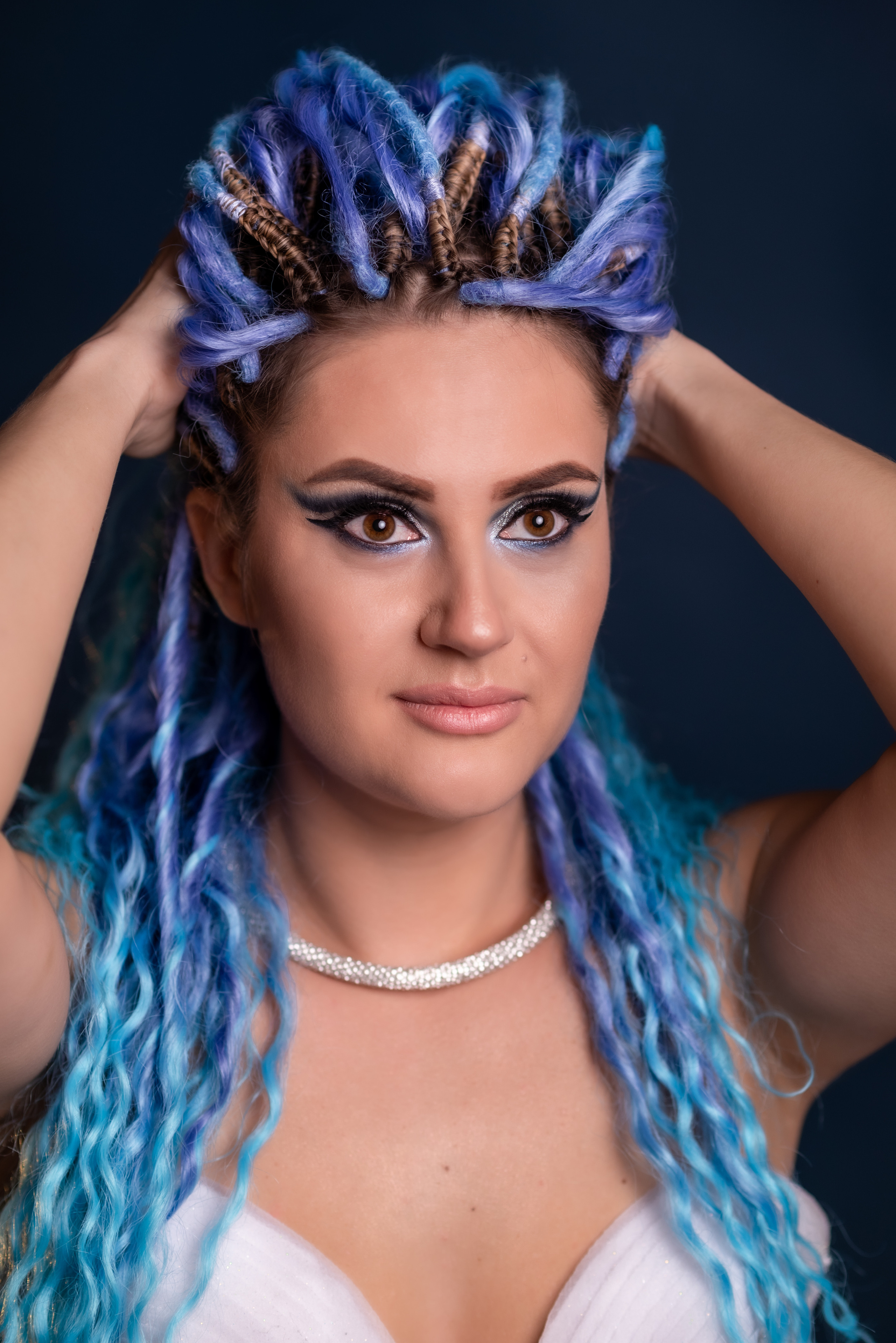 The goddess of blue. Фотограф Наталья Горелова. Мирный, Плесецк, Архангельск