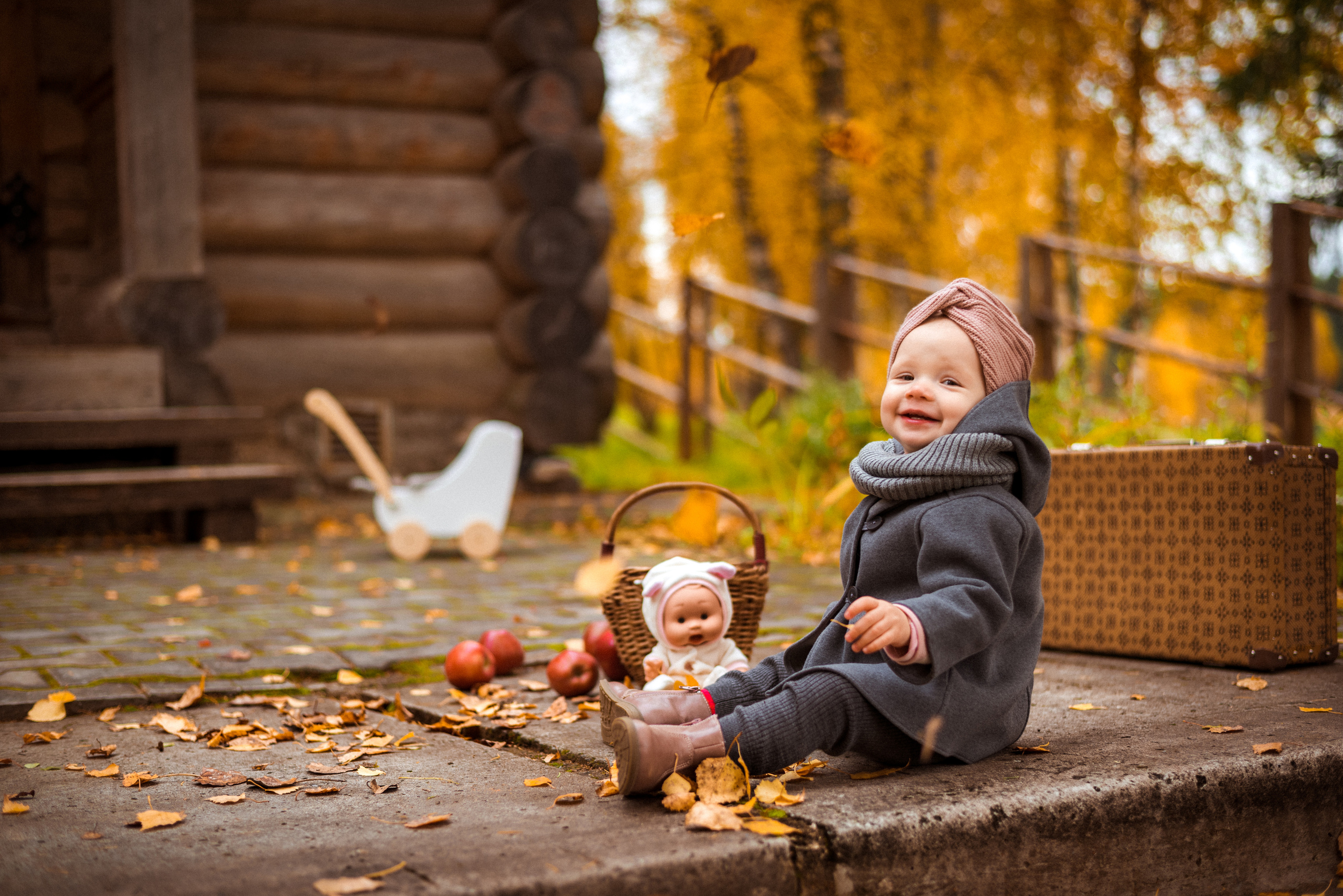 Осень Полины. Фотограф Наталья Горелова. Мирный, Плесецк, Архангельск