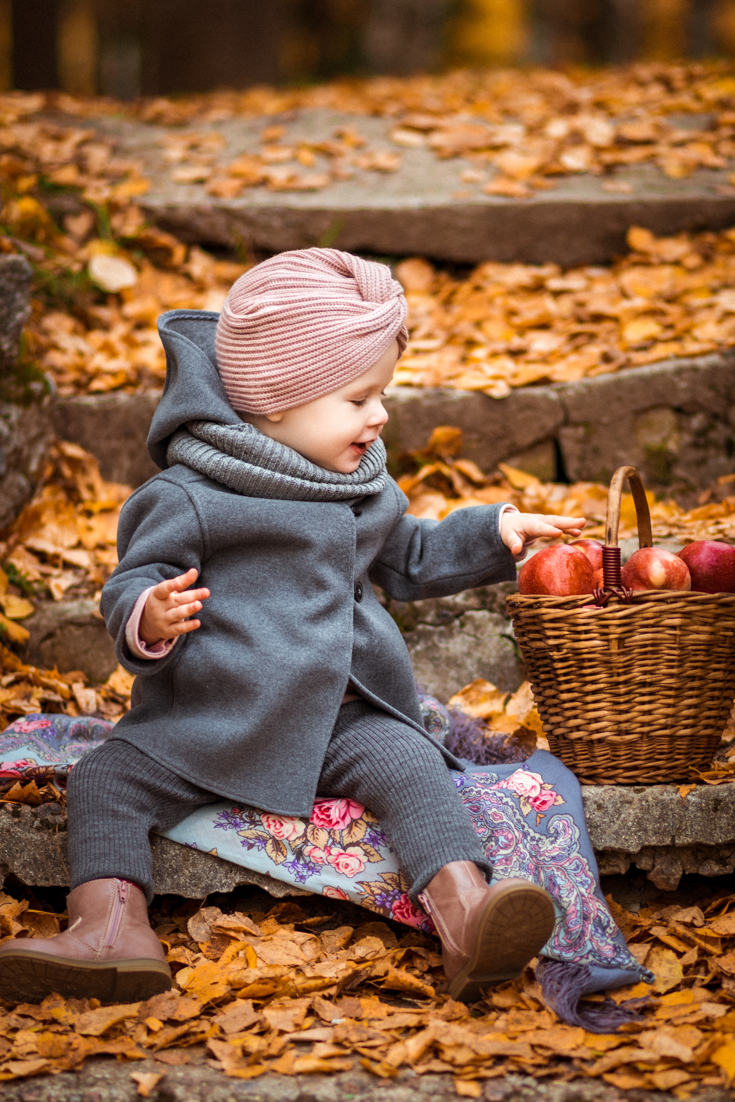 Осень Полины. Фотограф Наталья Горелова. Мирный, Плесецк, Архангельск