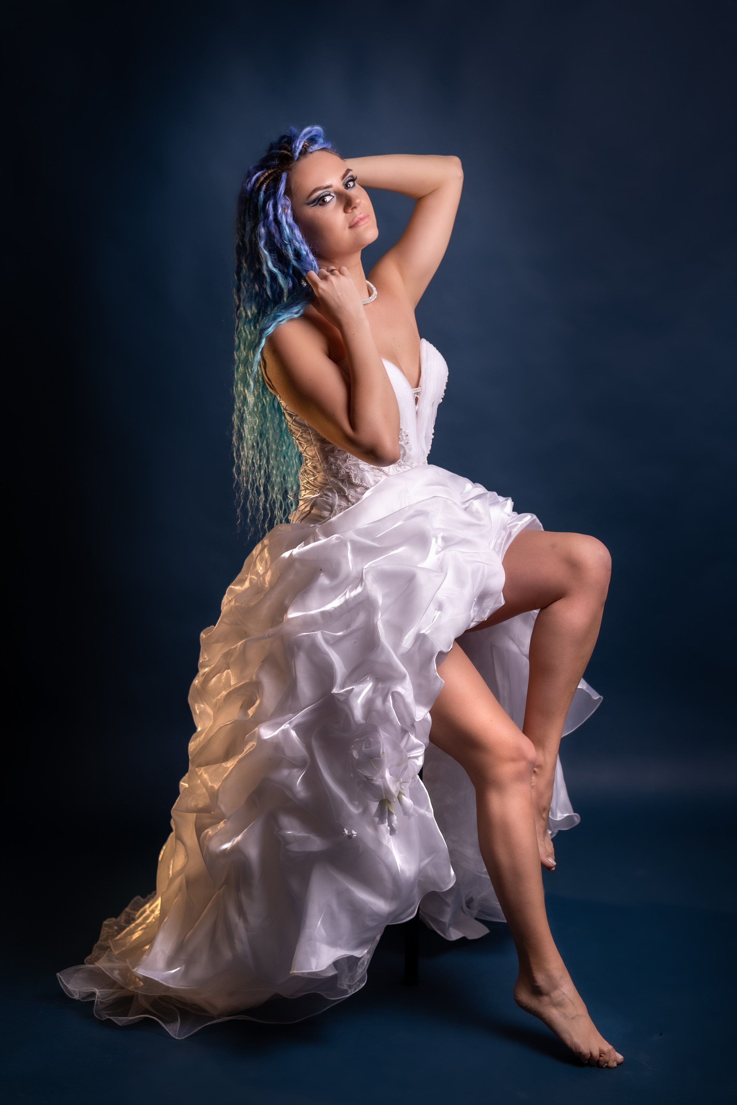 The goddess of blue. Фотограф Наталья Горелова. Мирный, Плесецк, Архангельск