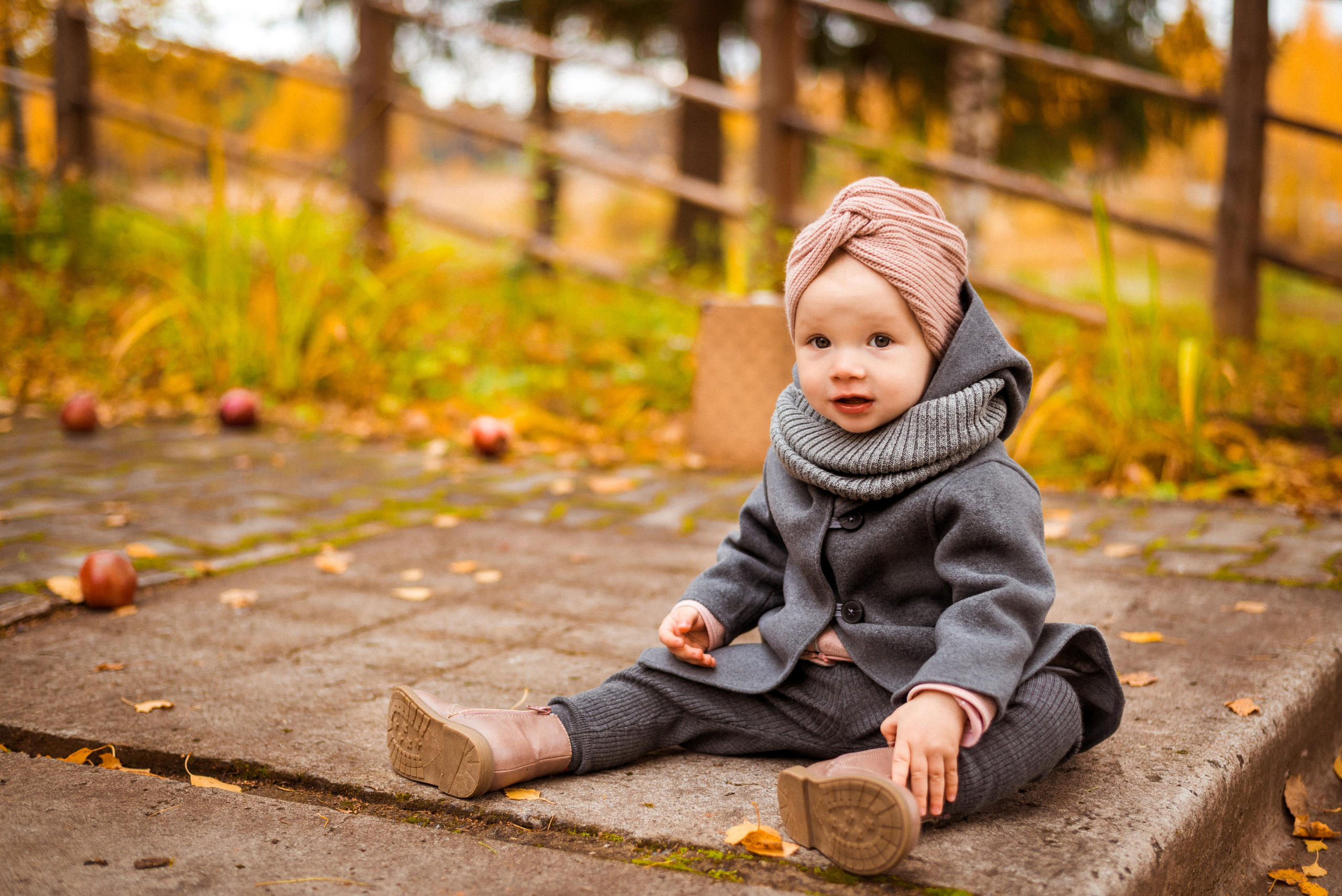 Осень Полины. Фотограф Наталья Горелова. Мирный, Плесецк, Архангельск