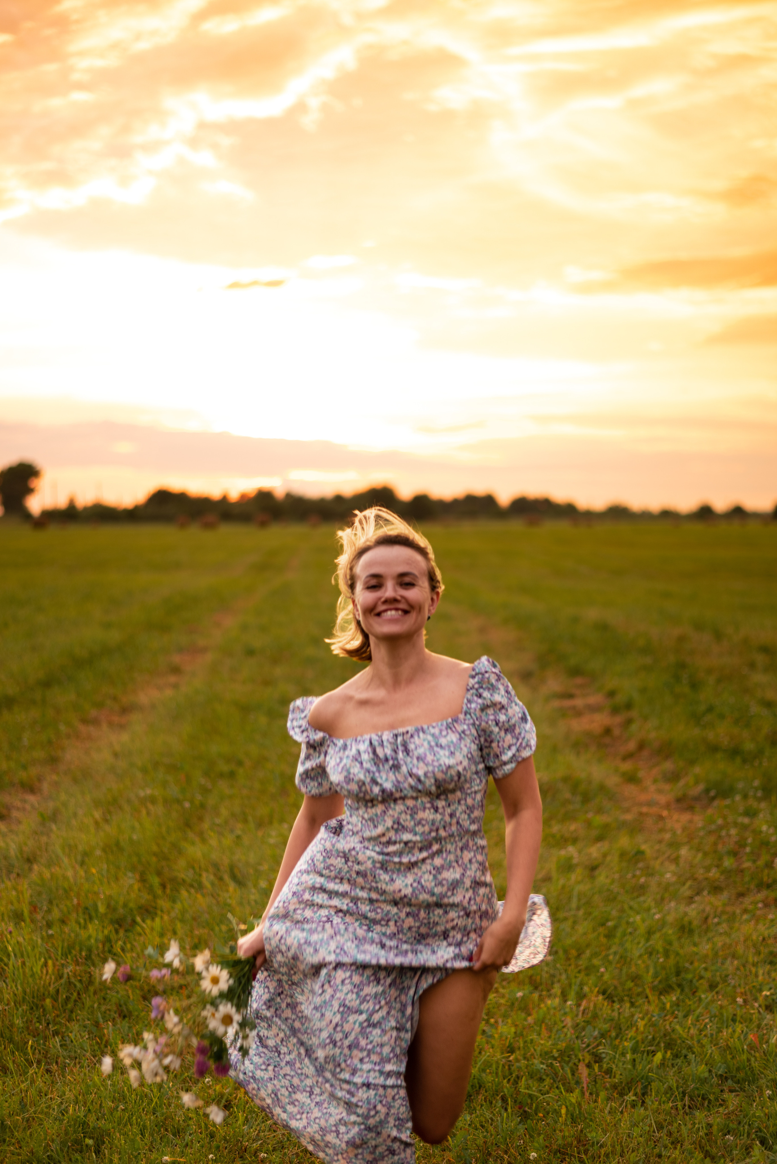 На закате. Фотограф Наталья Горелова. Мирный, Плесецк, Архангельск