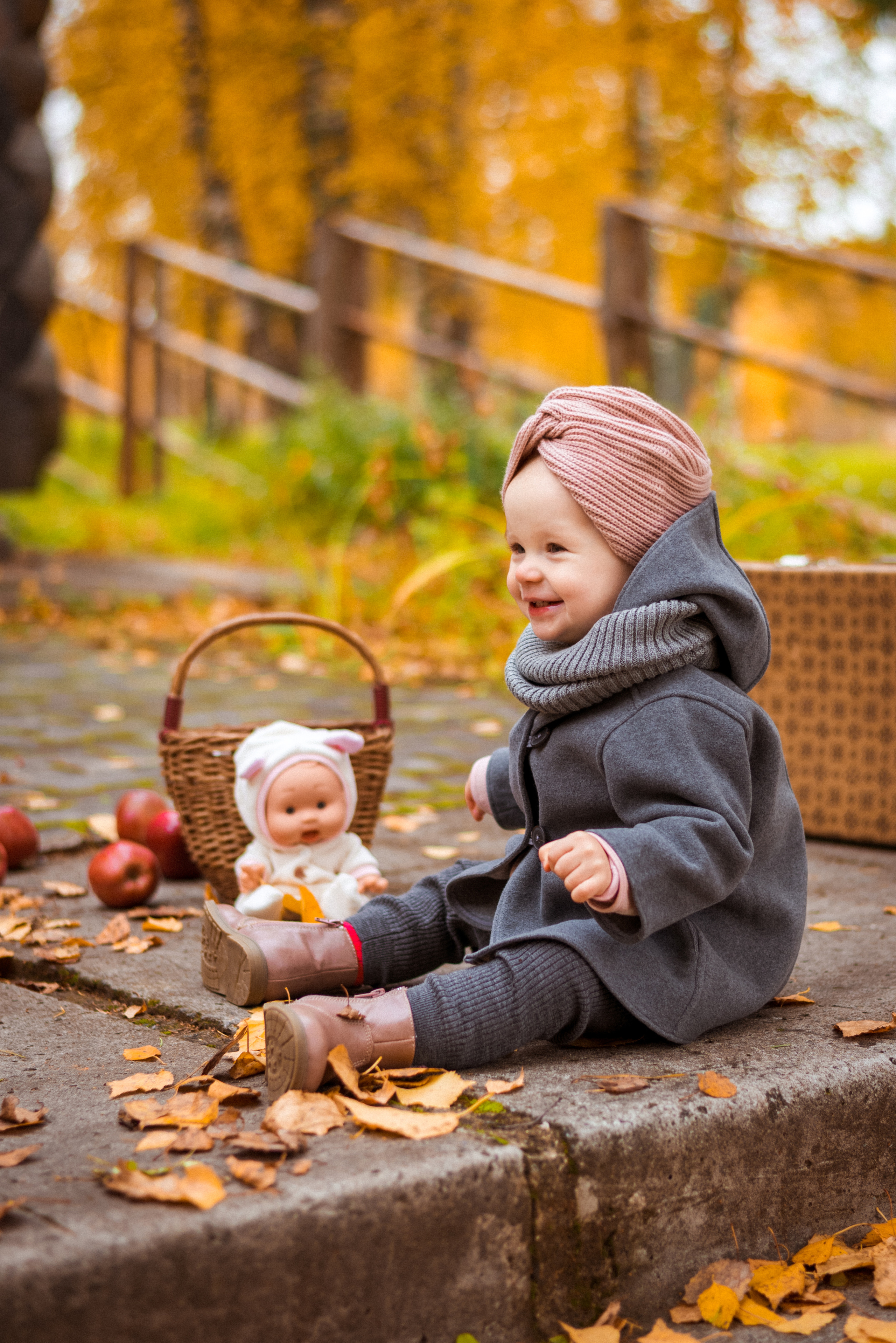 Осень Полины. Фотограф Наталья Горелова. Мирный, Плесецк, Архангельск