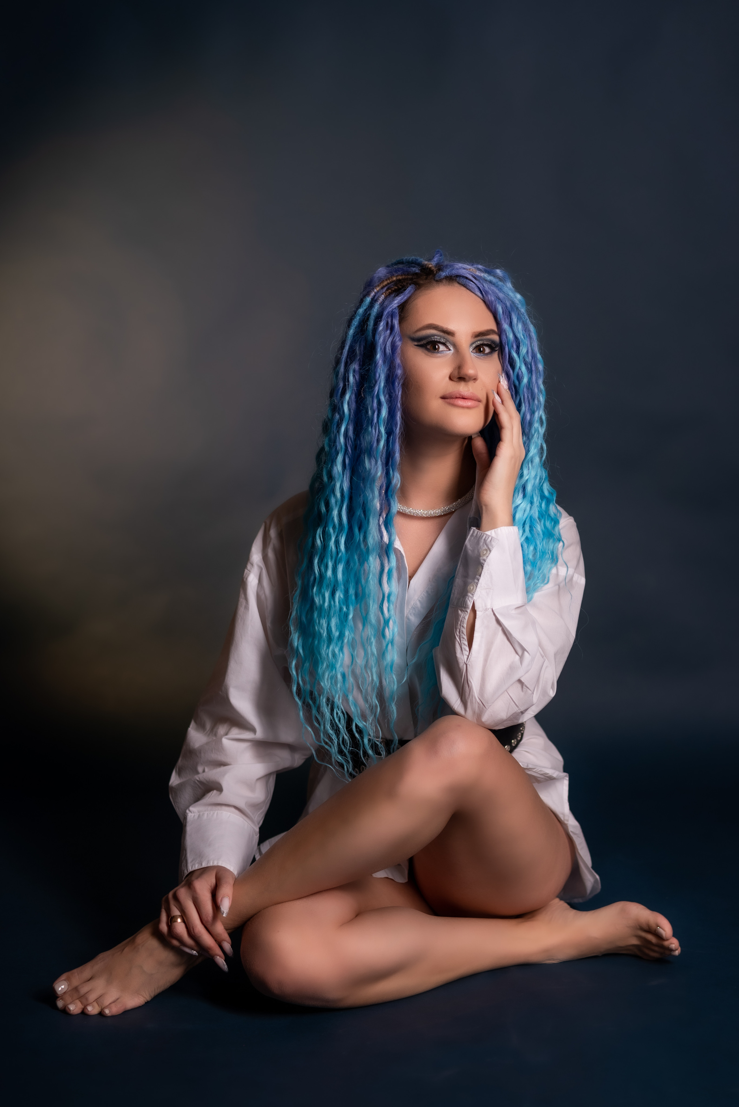 The goddess of blue. Фотограф Наталья Горелова. Мирный, Плесецк, Архангельск