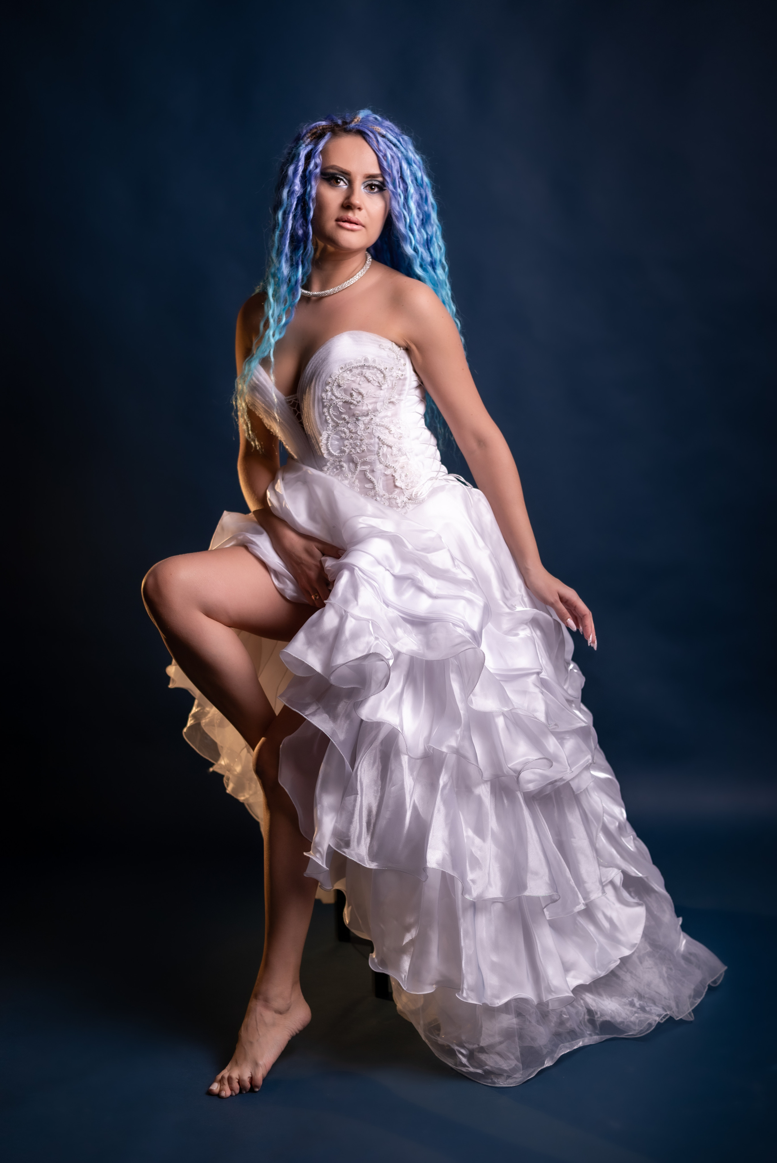 The goddess of blue. Фотограф Наталья Горелова. Мирный, Плесецк, Архангельск