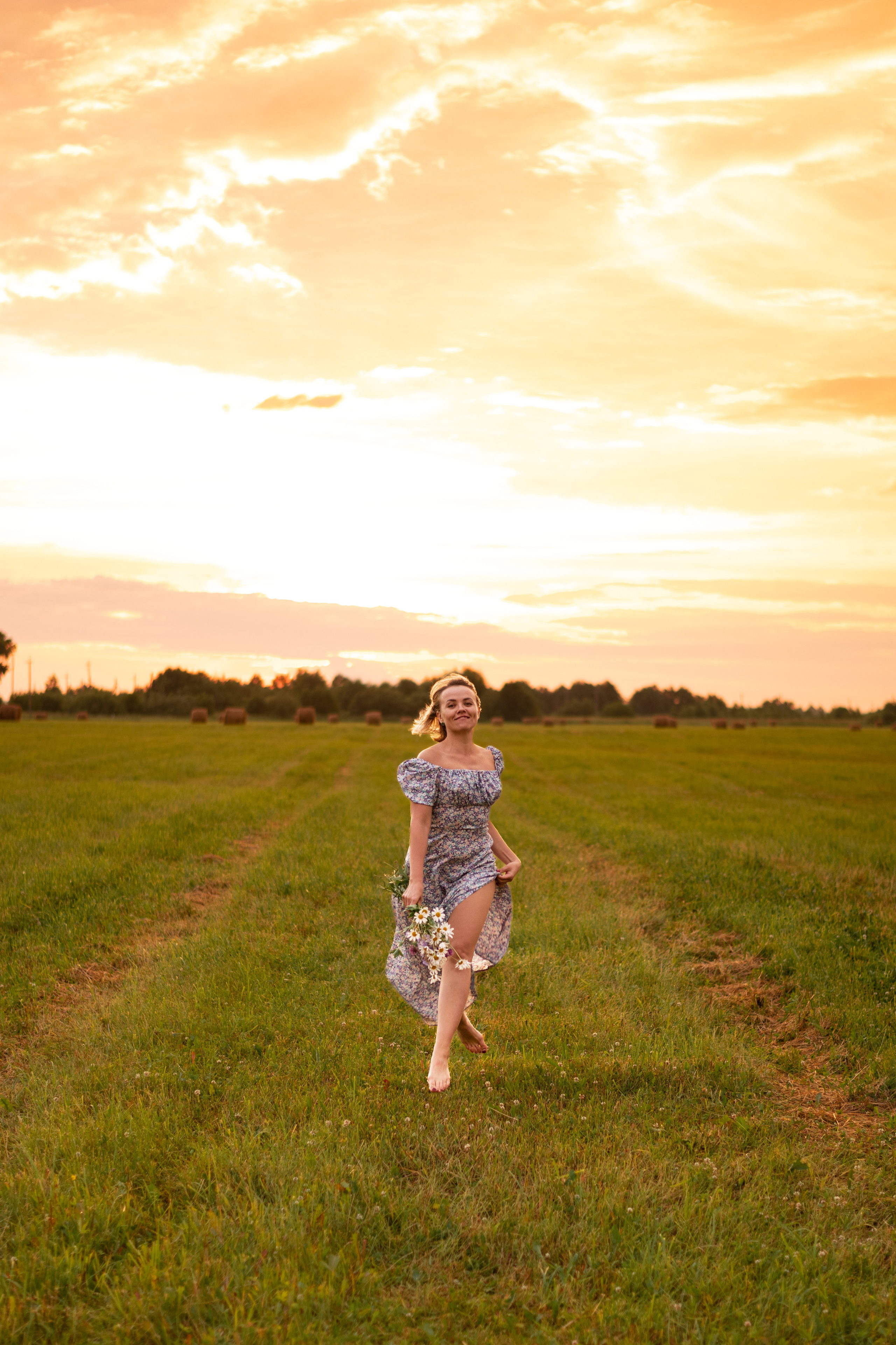 На закате. Фотограф Наталья Горелова. Мирный, Плесецк, Архангельск