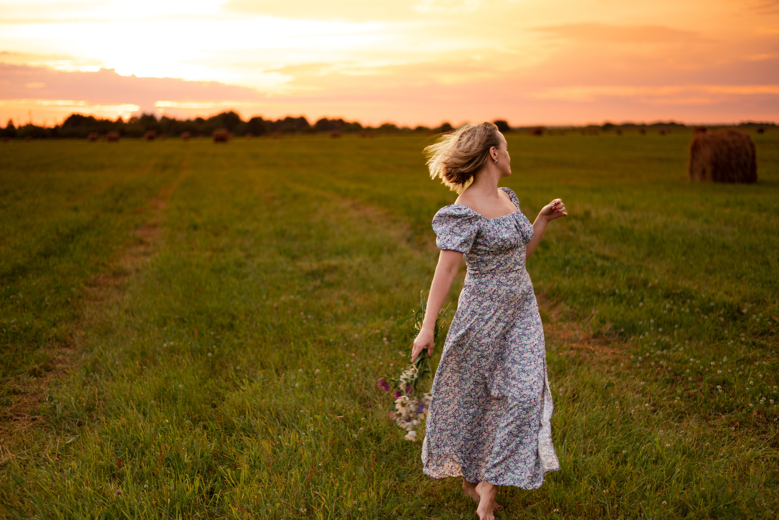 На закате. Фотограф Наталья Горелова. Мирный, Плесецк, Архангельск