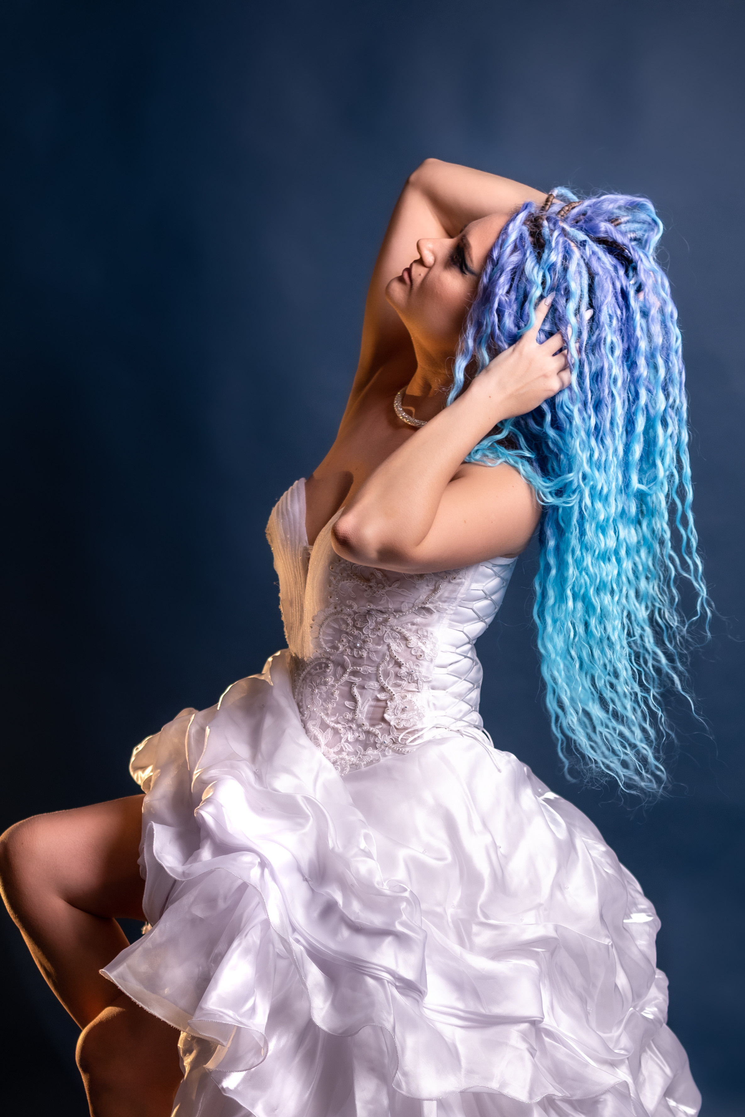 The goddess of blue. Фотограф Наталья Горелова. Мирный, Плесецк, Архангельск