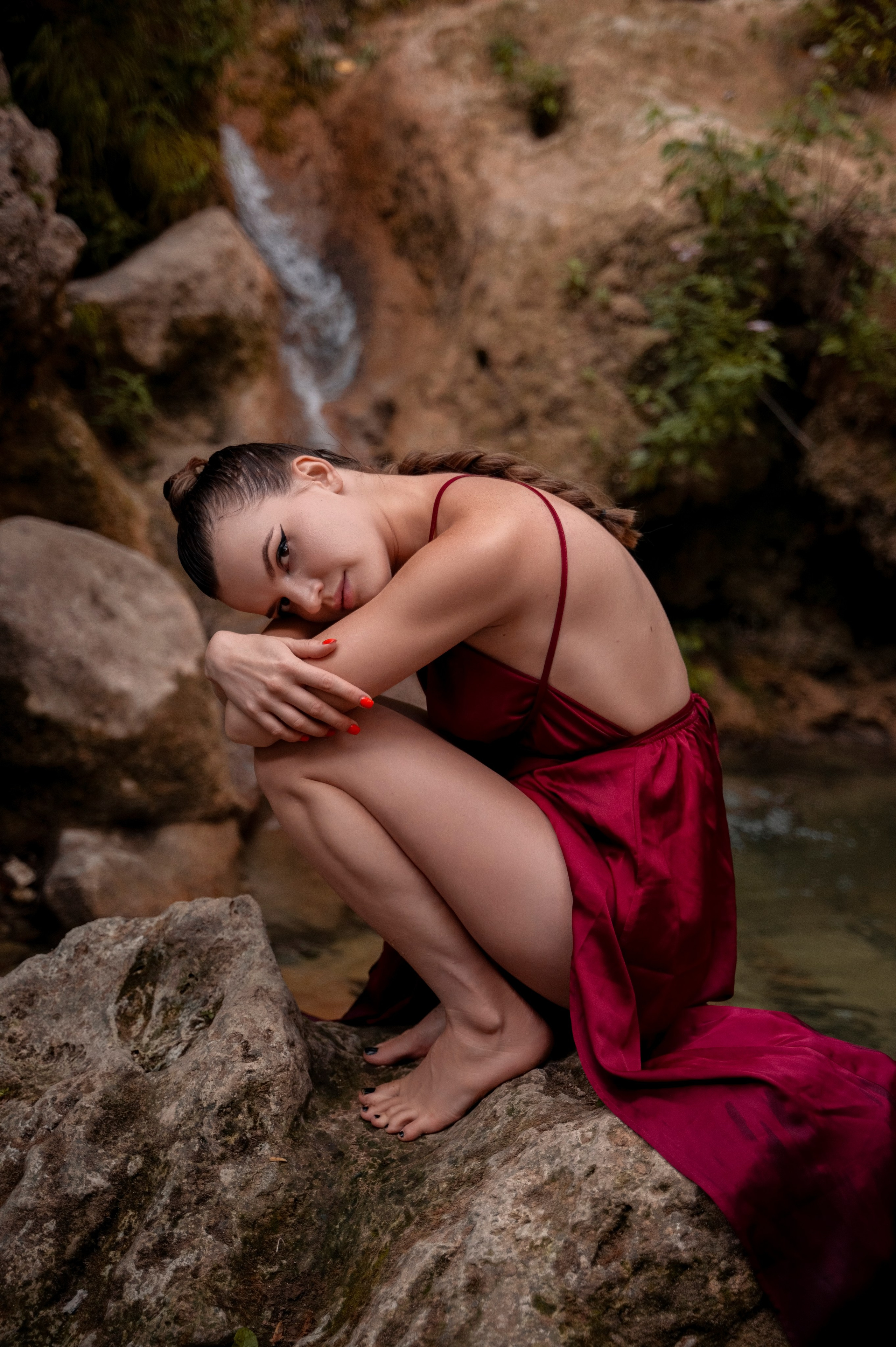 Водопад. Ира. Ваш фотограф в Крыму