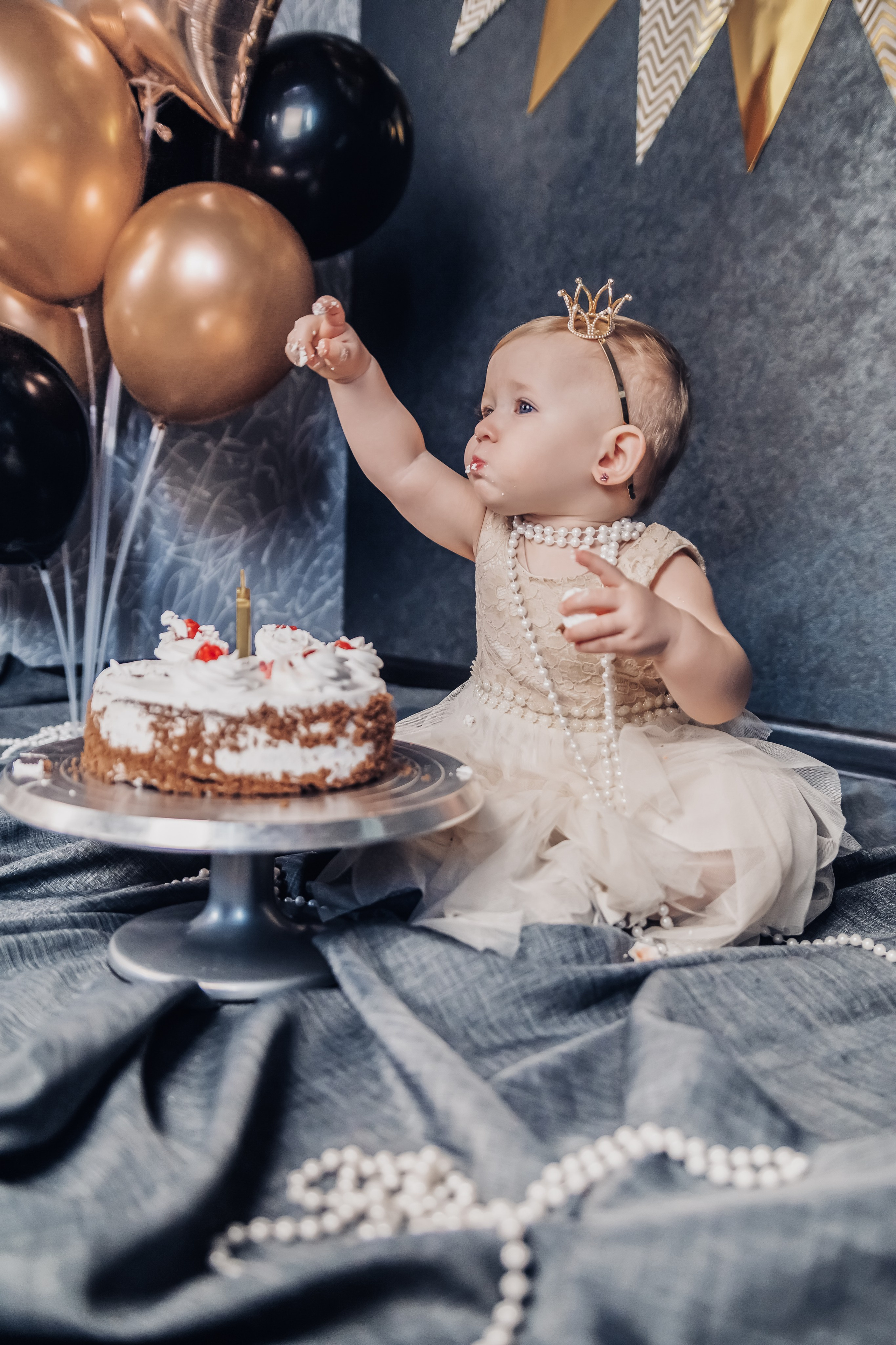 Первый день рождения!. Детский и семейный фотограф в Бердске и Новосибирске Дарья Гребнева