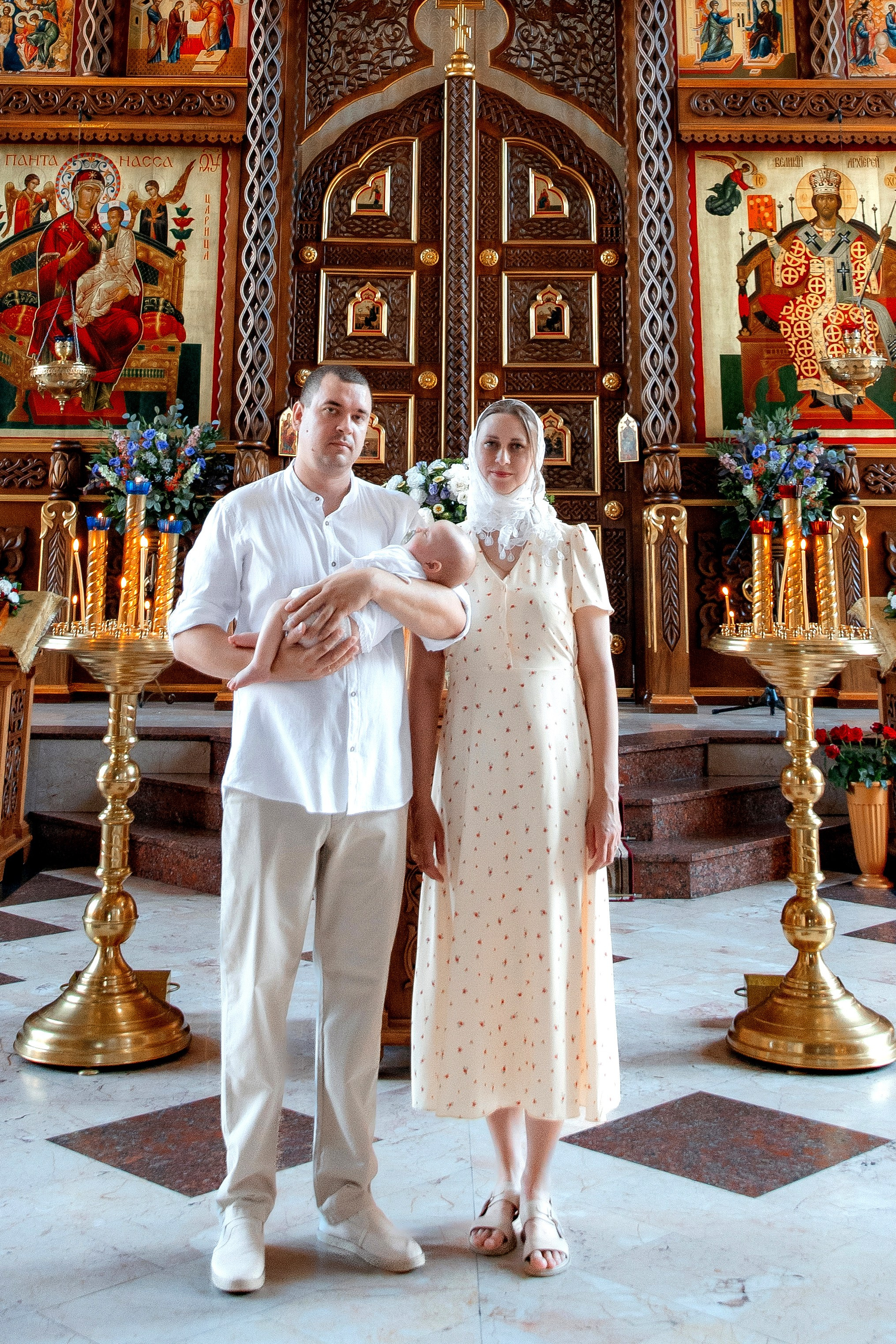 Таинство Крещения Михаила. Свадебный и Семейный Фотограф в Краснодаре