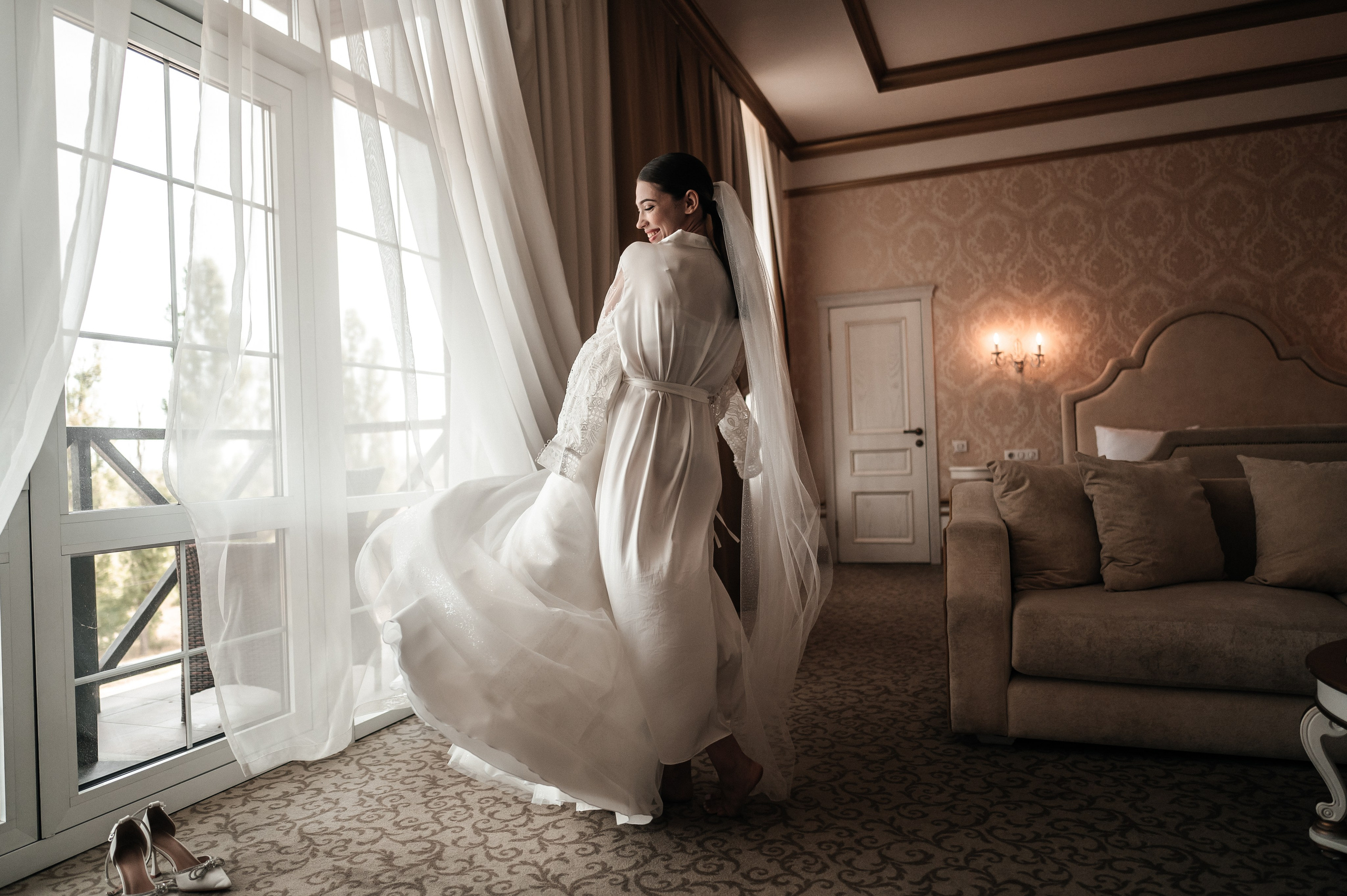 Максим и Наталья. Сборы, прогулка. Фотограф Екатерина Бочарникова