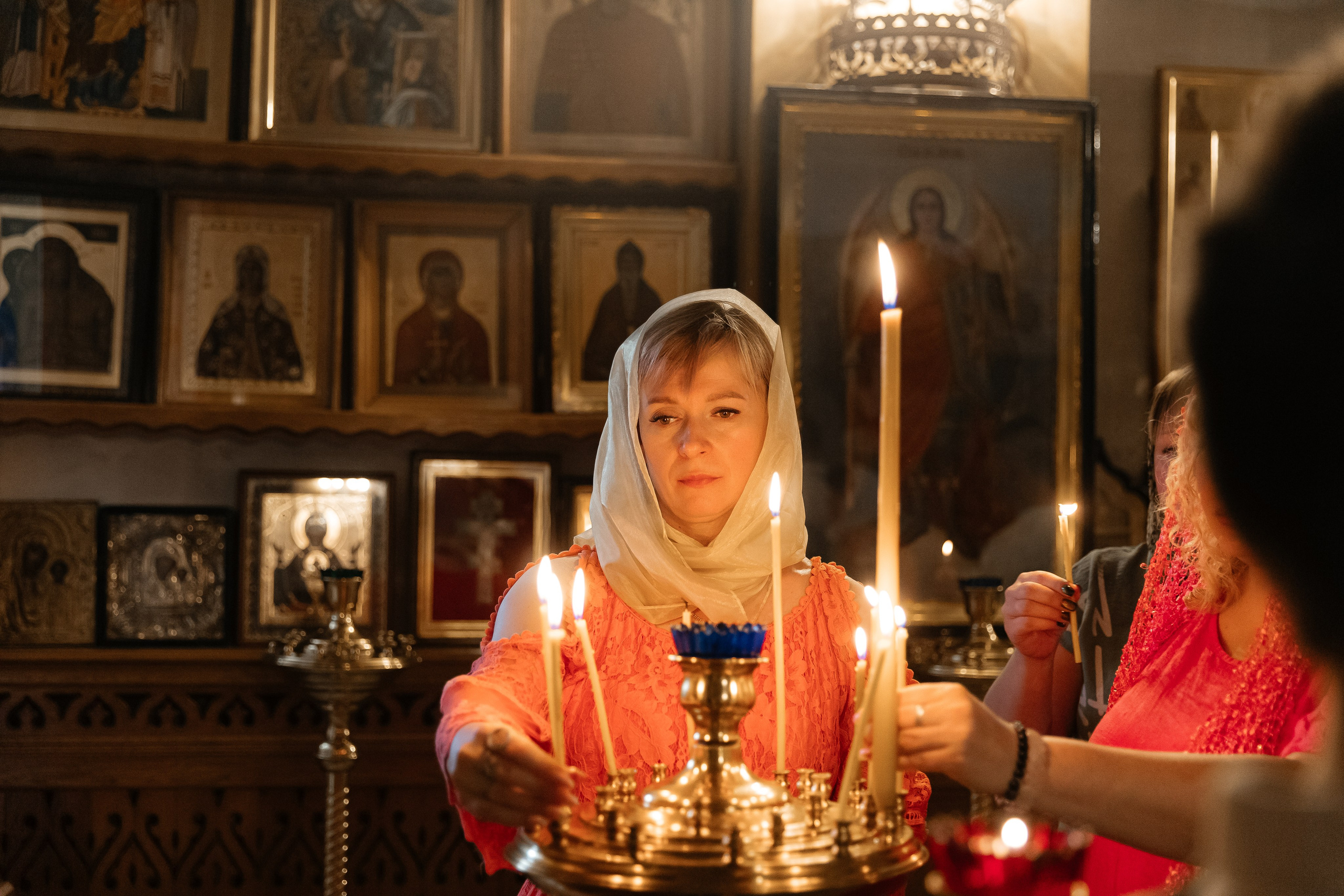 Крещение. Станица Кавказская. Свято-Никольский Храм. Свадебный фотограф Кропоткин Краснодар