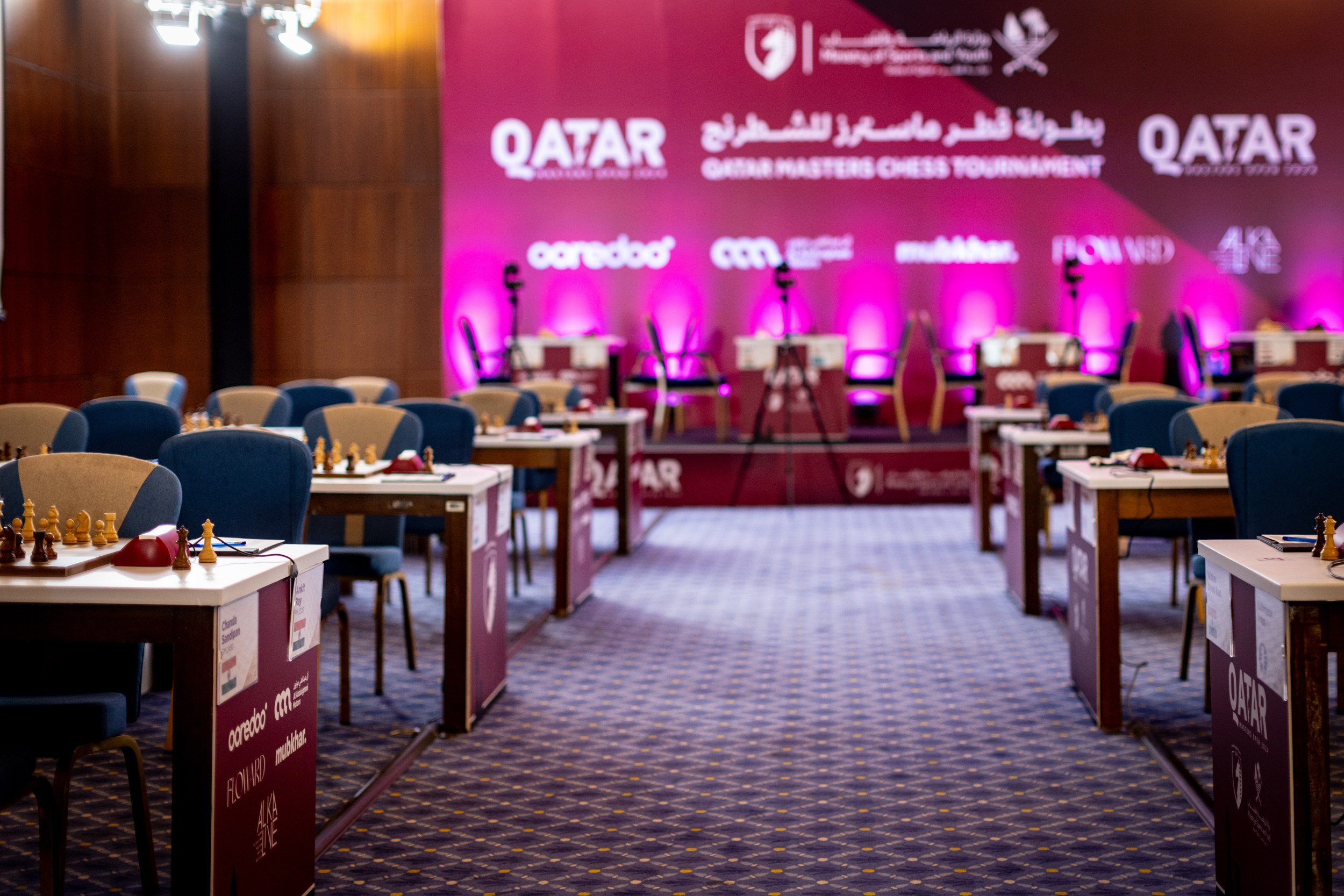 2024.12.04 Qatar Masters Open 2024 — Round2. Фотограф Анна Штурман (репортажная съёмка любых событий и мероприятий) Anna Shtourman photographer