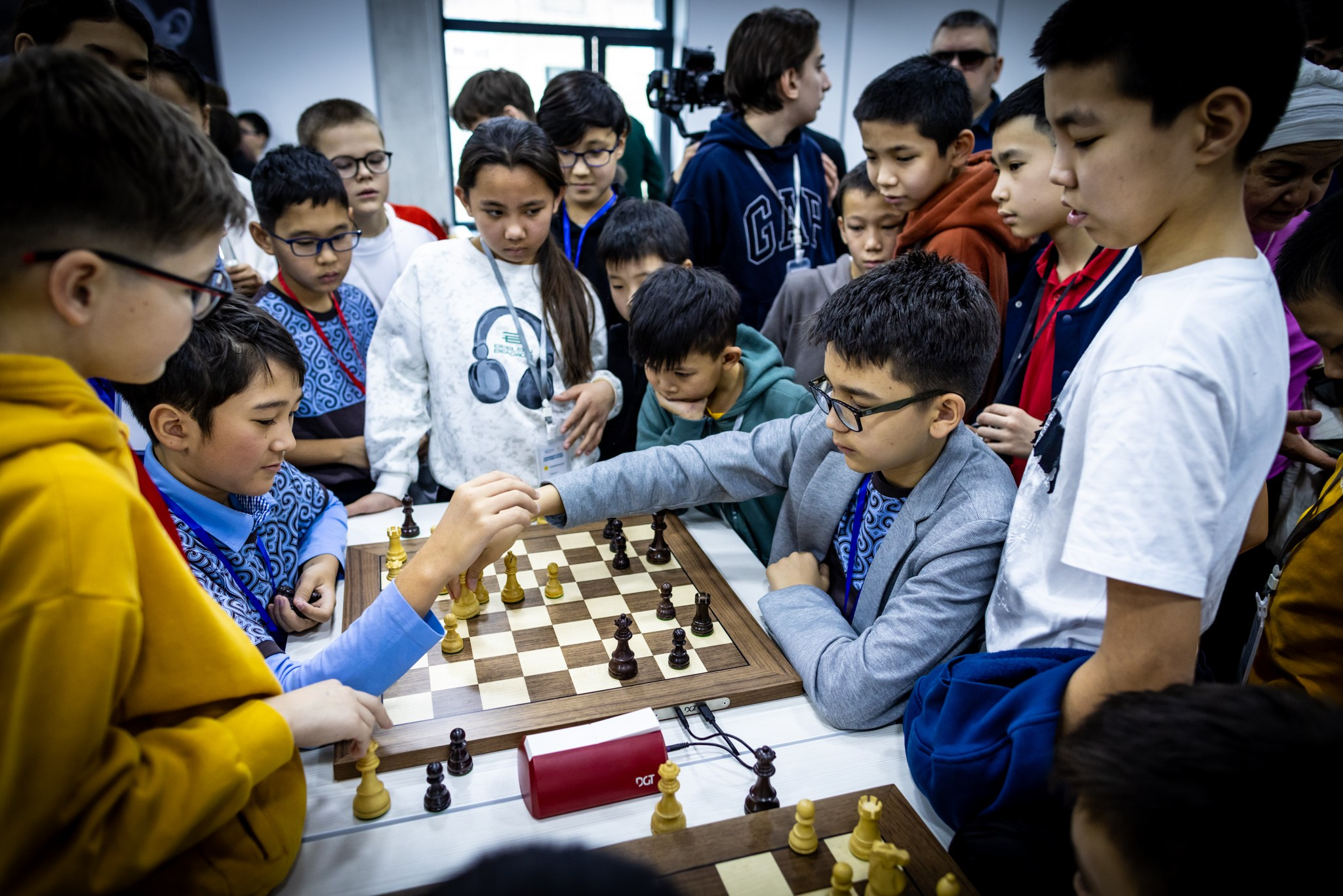 2025.02.01 KAZAKHMYS Youth Team Chess CUP 2025 — Day1_rapid. Фотограф Анна Штурман (репортажная съёмка любых событий и мероприятий) Anna Shtourman photographer