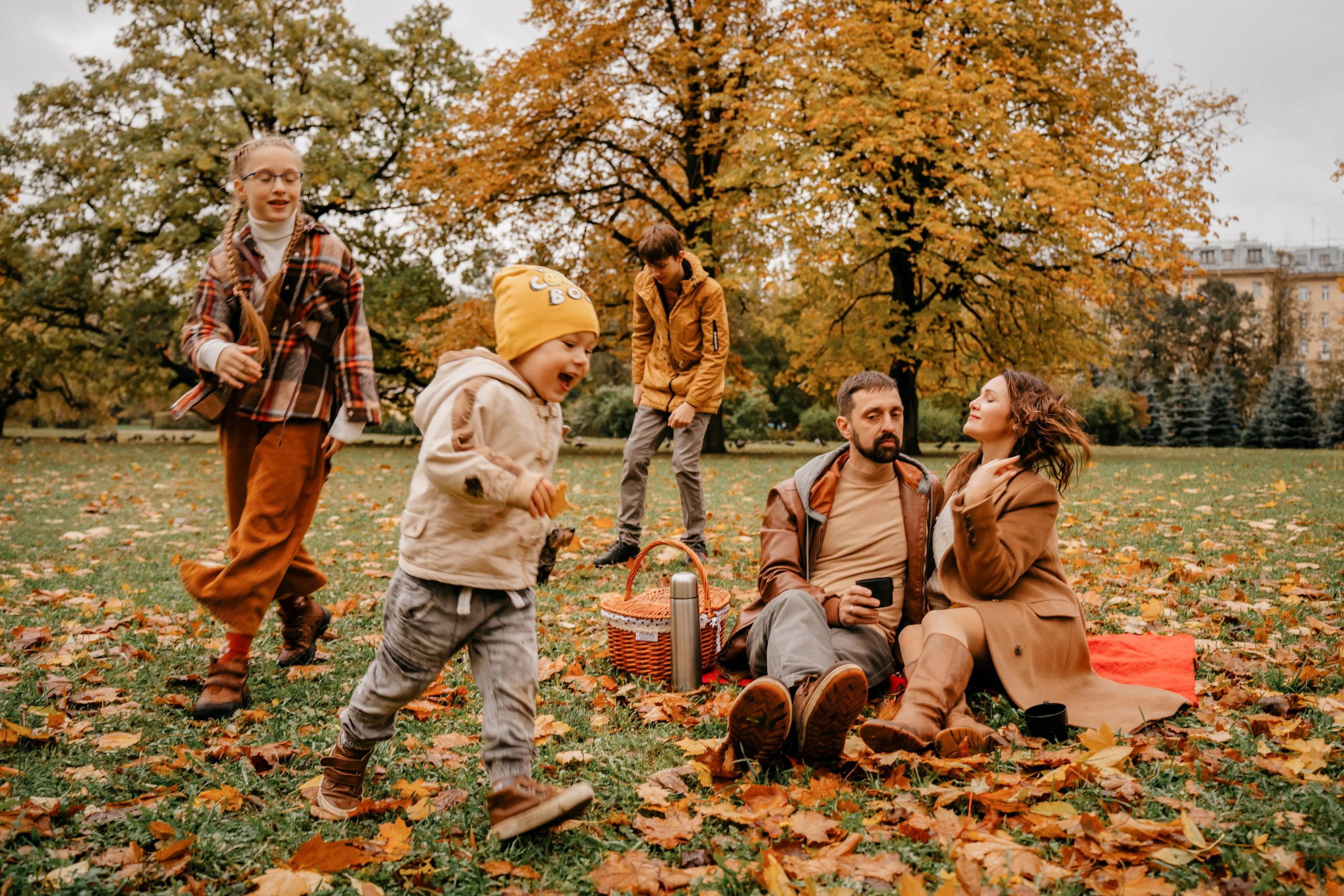 Семья осень. Фотограф Оксана Шавва