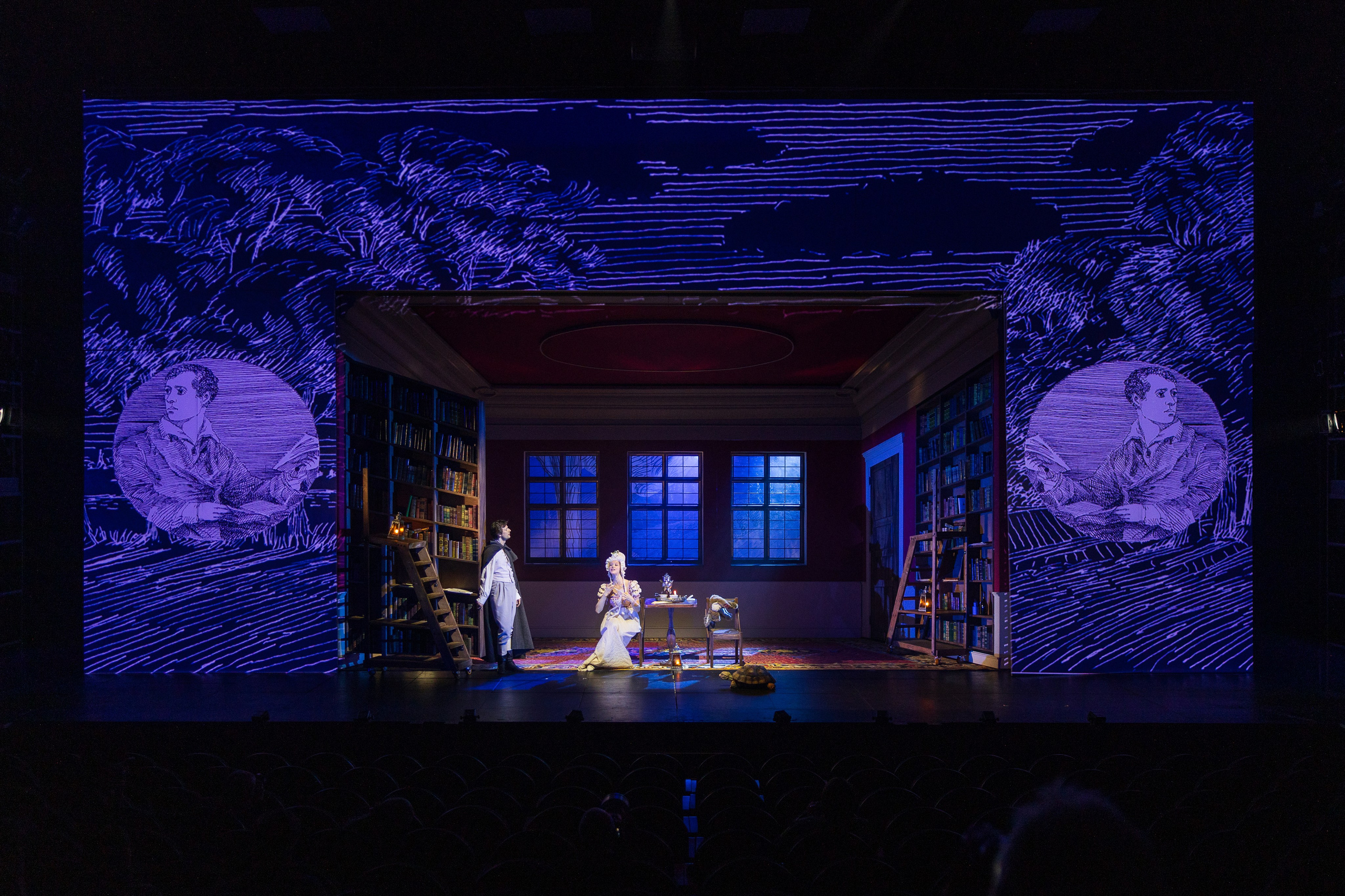 Декорации для спектакля «Аркадия» | Мастерская Петра Фоменко. История занавеса. Превращаем идею в технологию