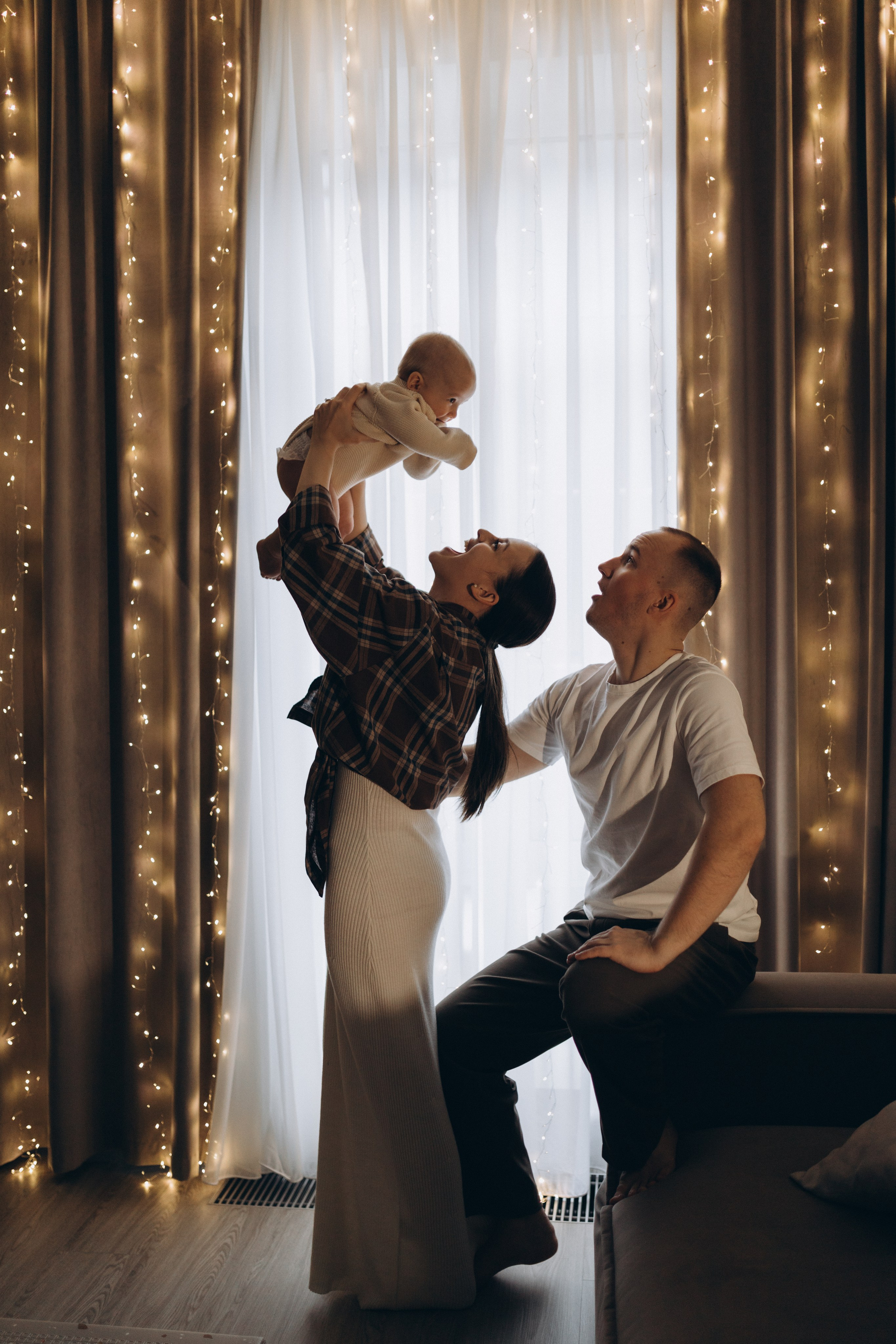 Домашняя новогодняя история про Леона. Семейный фотограф Мария Маркова Москва и Одинцово