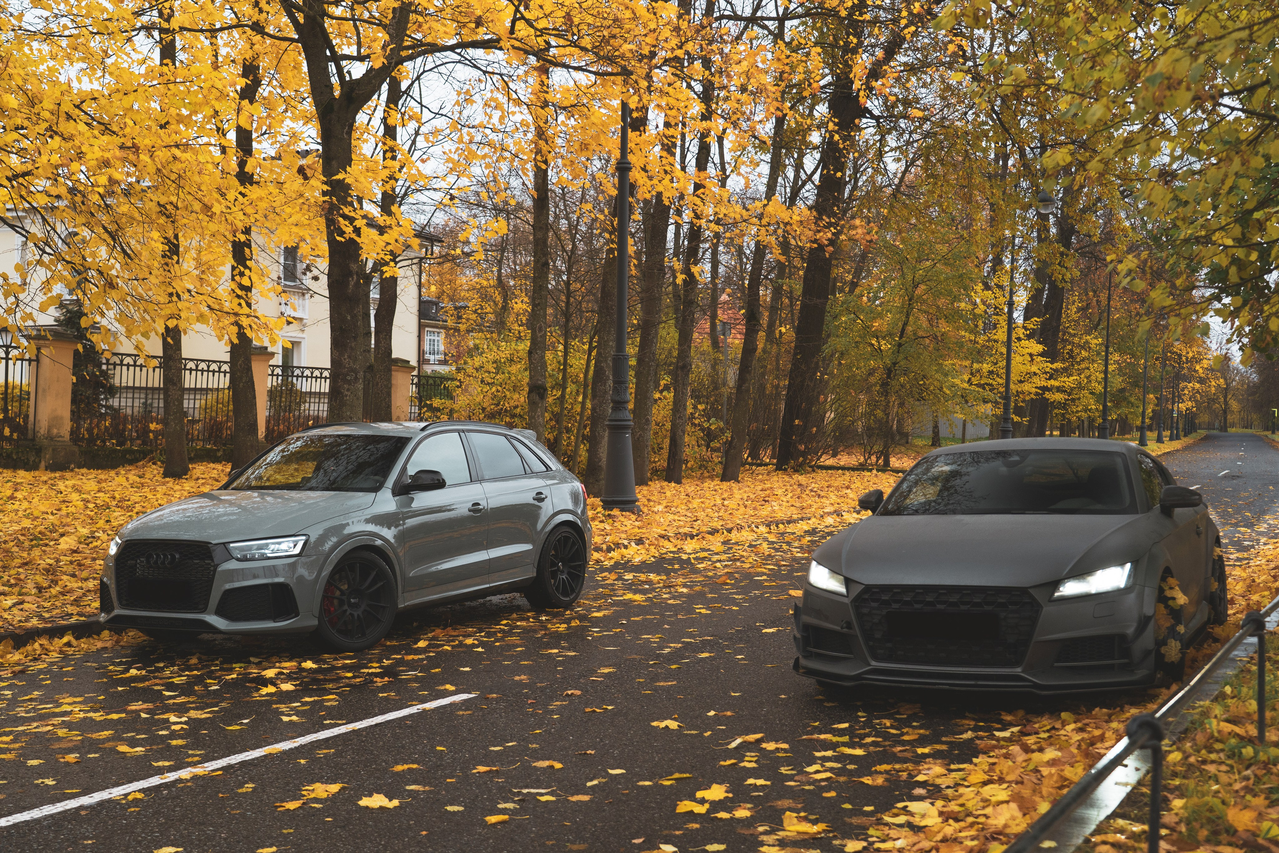 Audi TTS Audi Q3. Видеограф и фотограф в Санкт-Петербурге