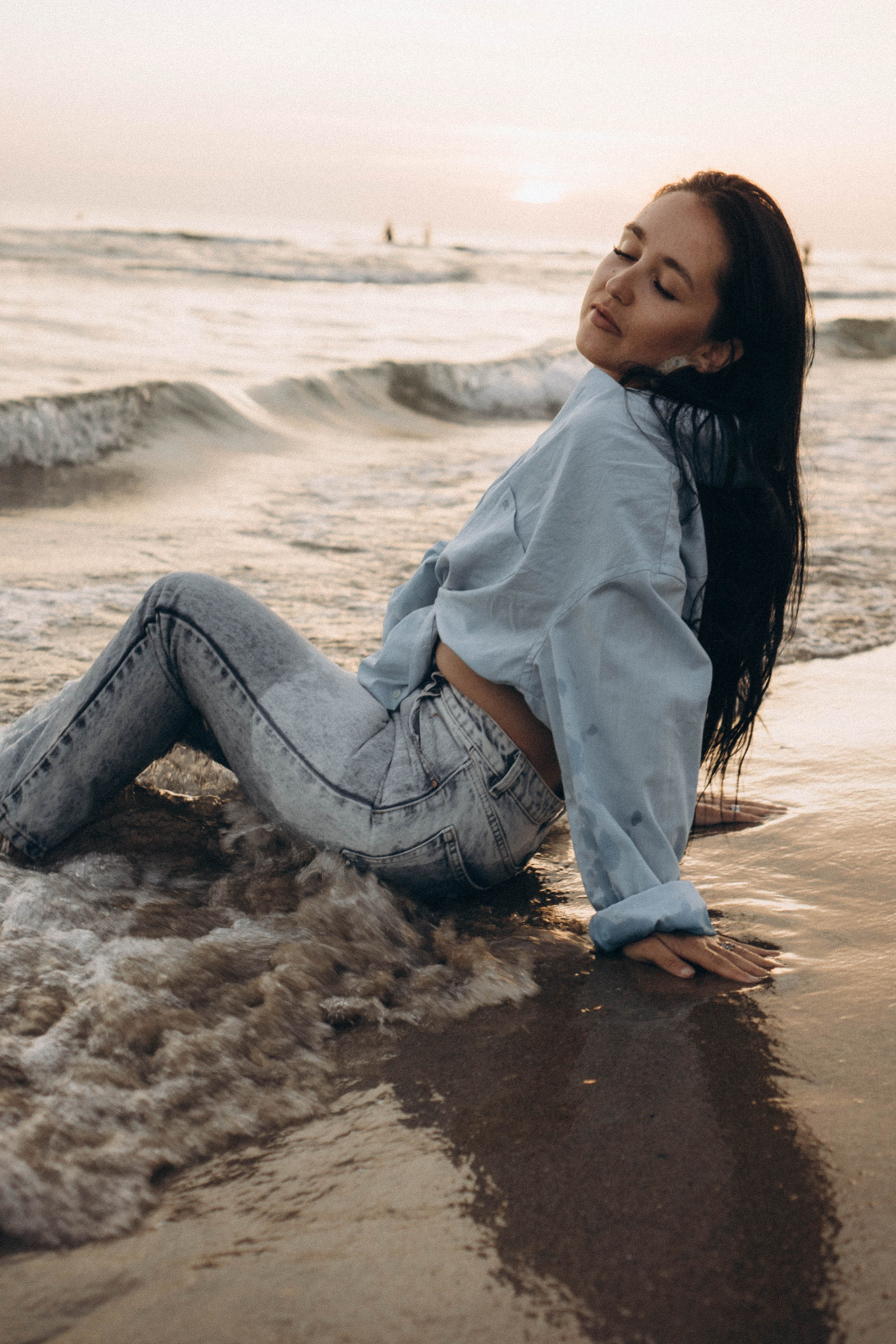 Июльский вечер на берегу черного моря. Профессиональный фотограф, Санкт-Петербург — Виктория Богомолова