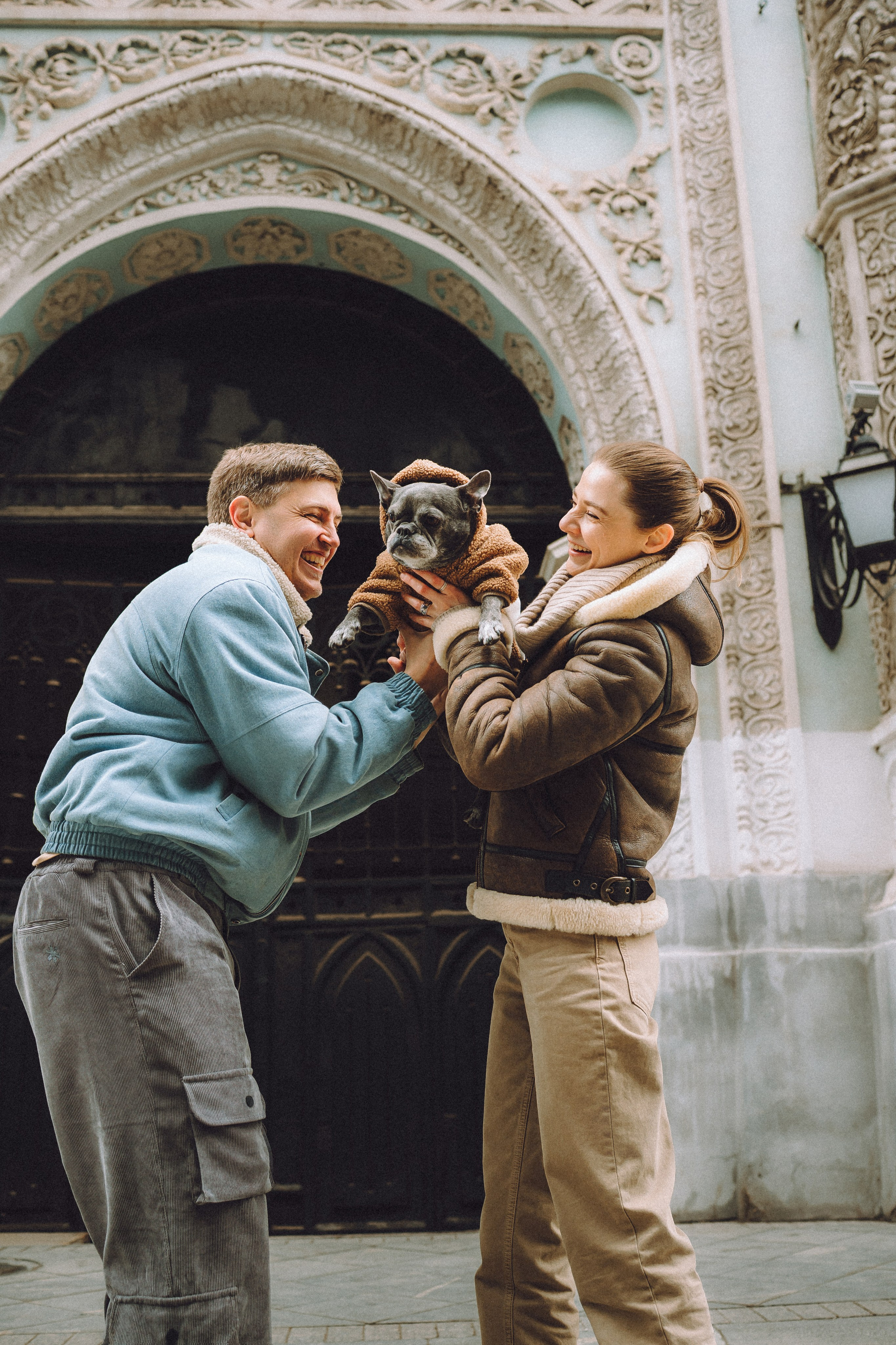 Юля, Вова и Моня