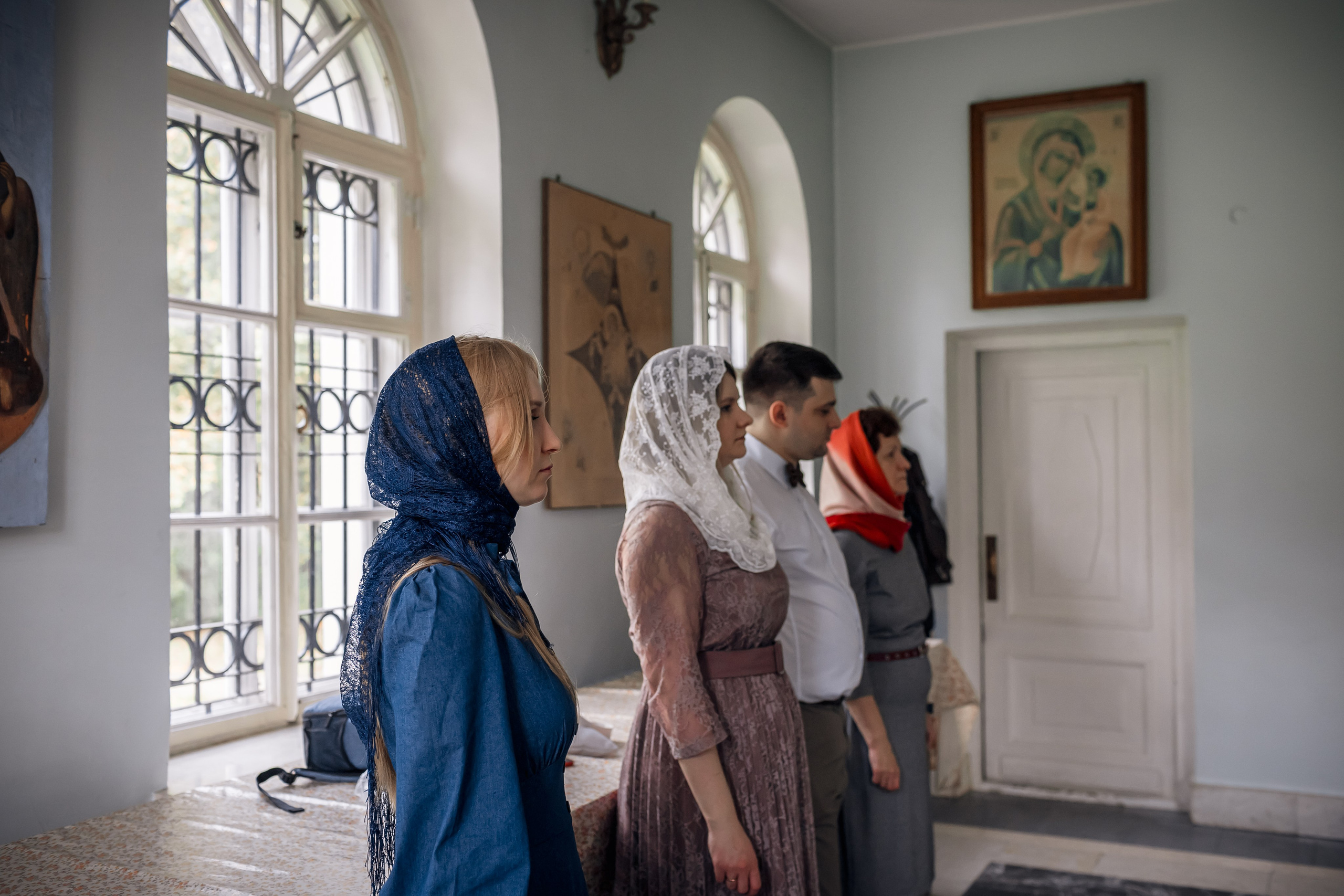 Крещение в Храме Влахернской иконы Божией Матери в Кузьминках. Профессиональный фотограф в Москве и Мо Мария Шантарёва