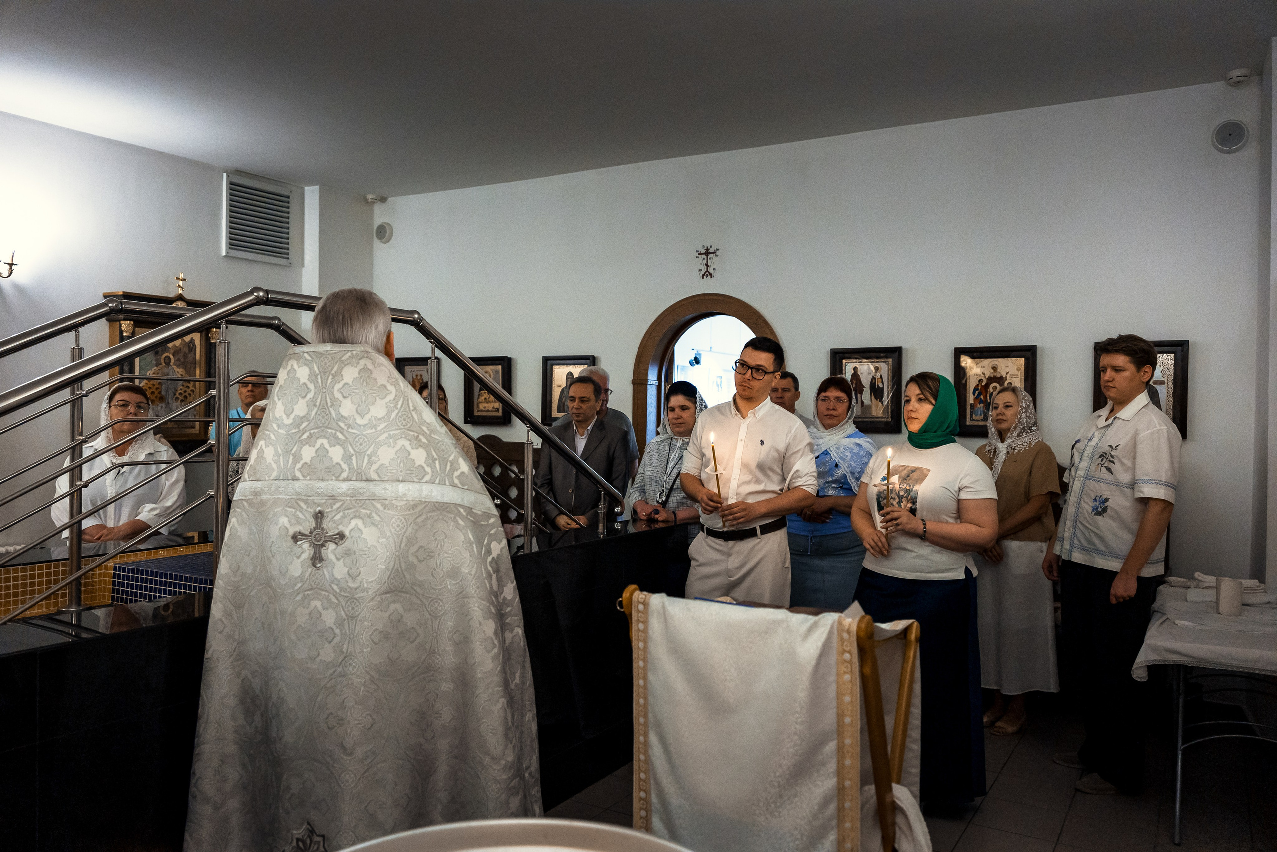 Крещение в Храме Троицы Живоначальной г. Реутов. Профессиональный фотограф в Москве и Мо Мария Шантарёва