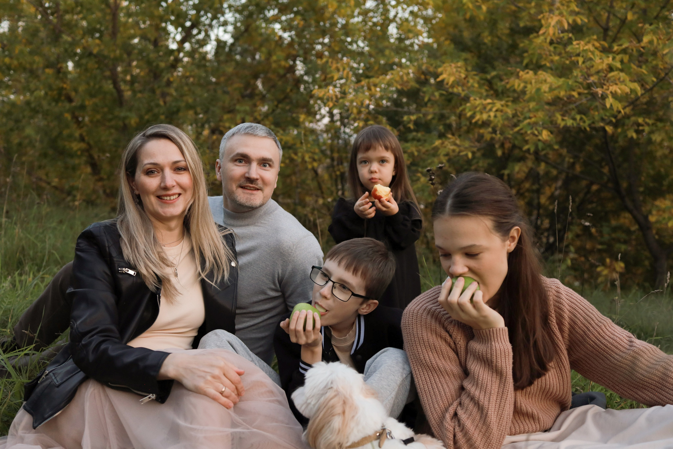 Теплая осень. Семейный фотограф в Томске Максимова Екатерина