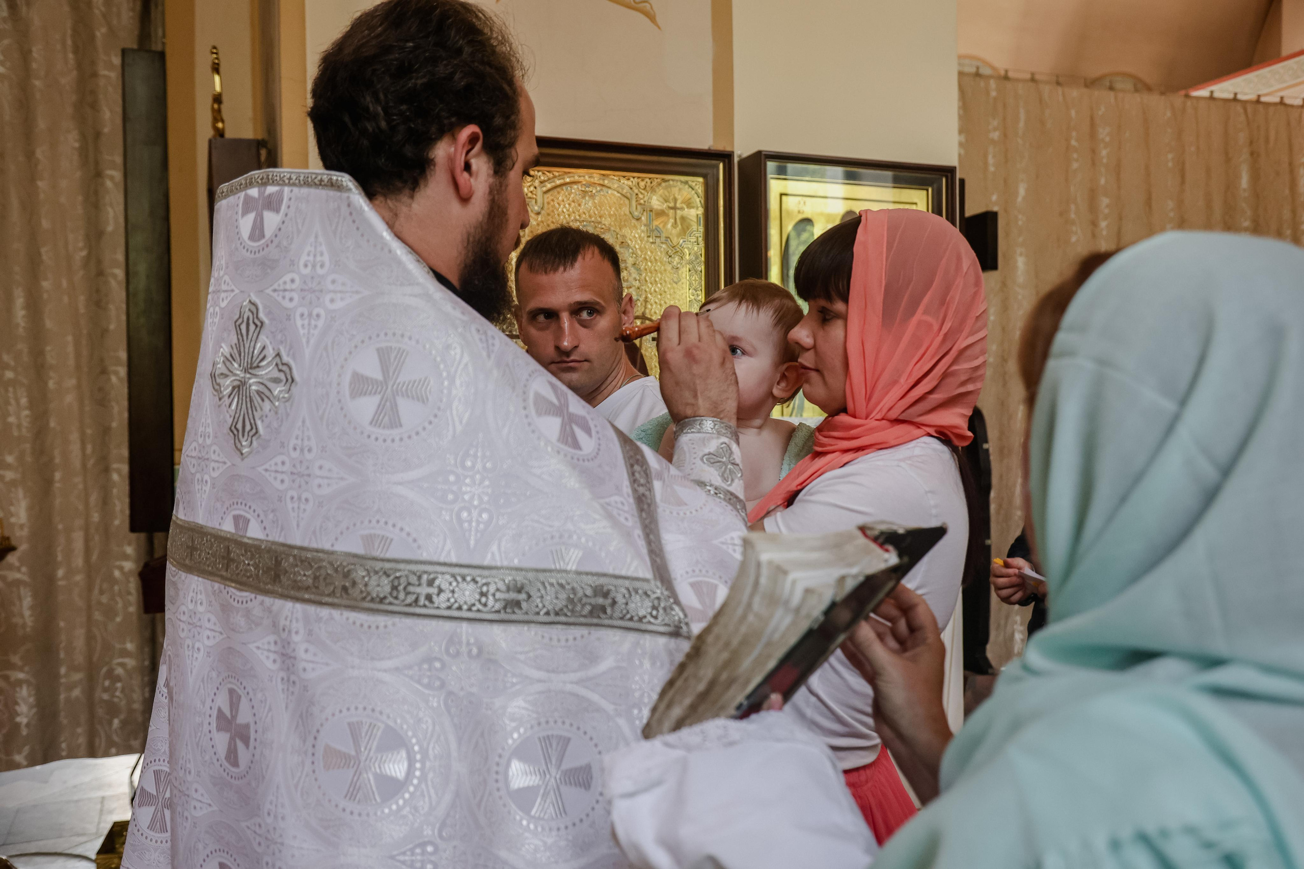 Крестины. Свадебный и семейный фотограф Москва и Московская область