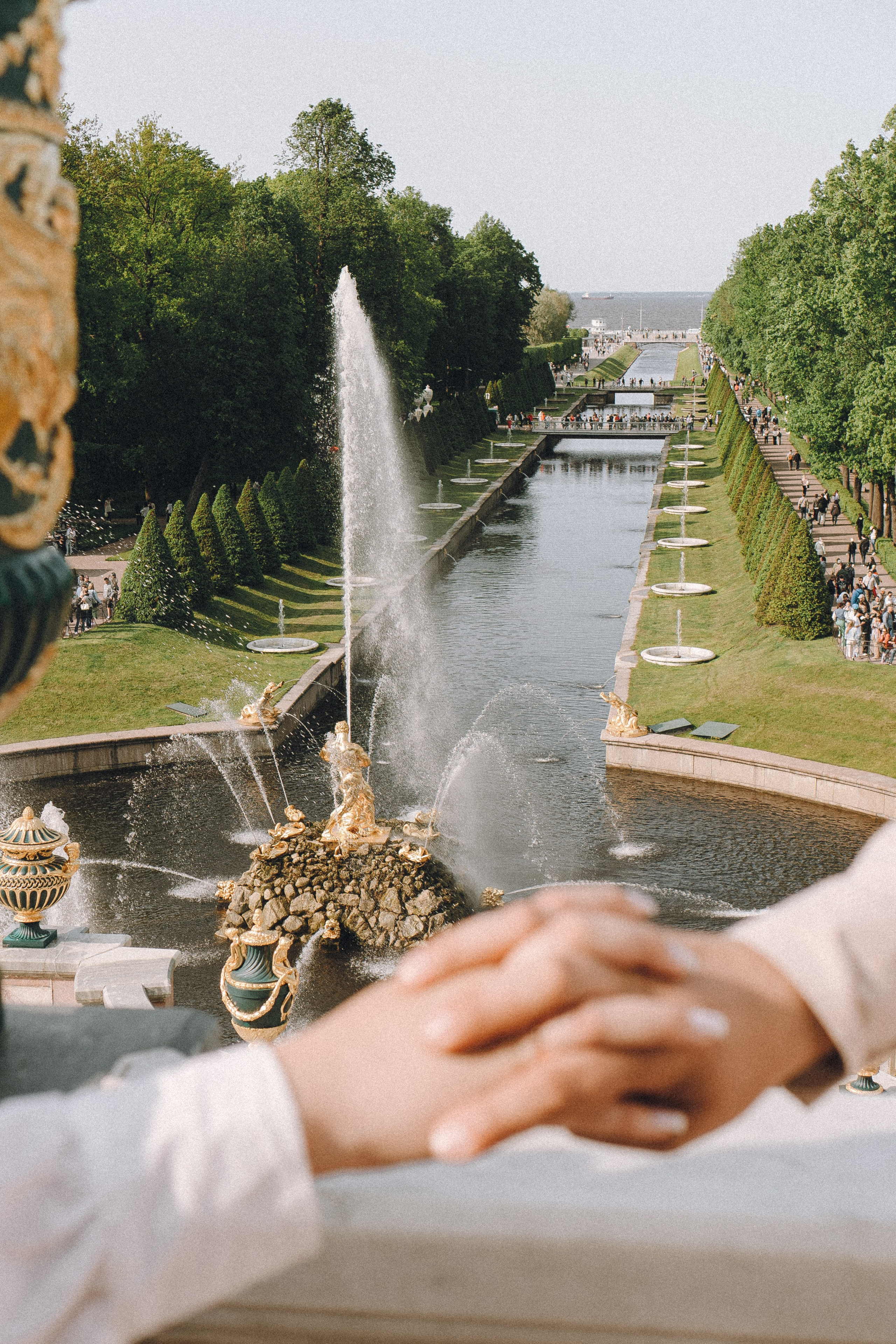 СВАДЕБНАЯ ИСТОРИЯ В ПЕТЕРГОФЕ. Профессиональный фотограф, Санкт-Петербург — Виктория Богомолова