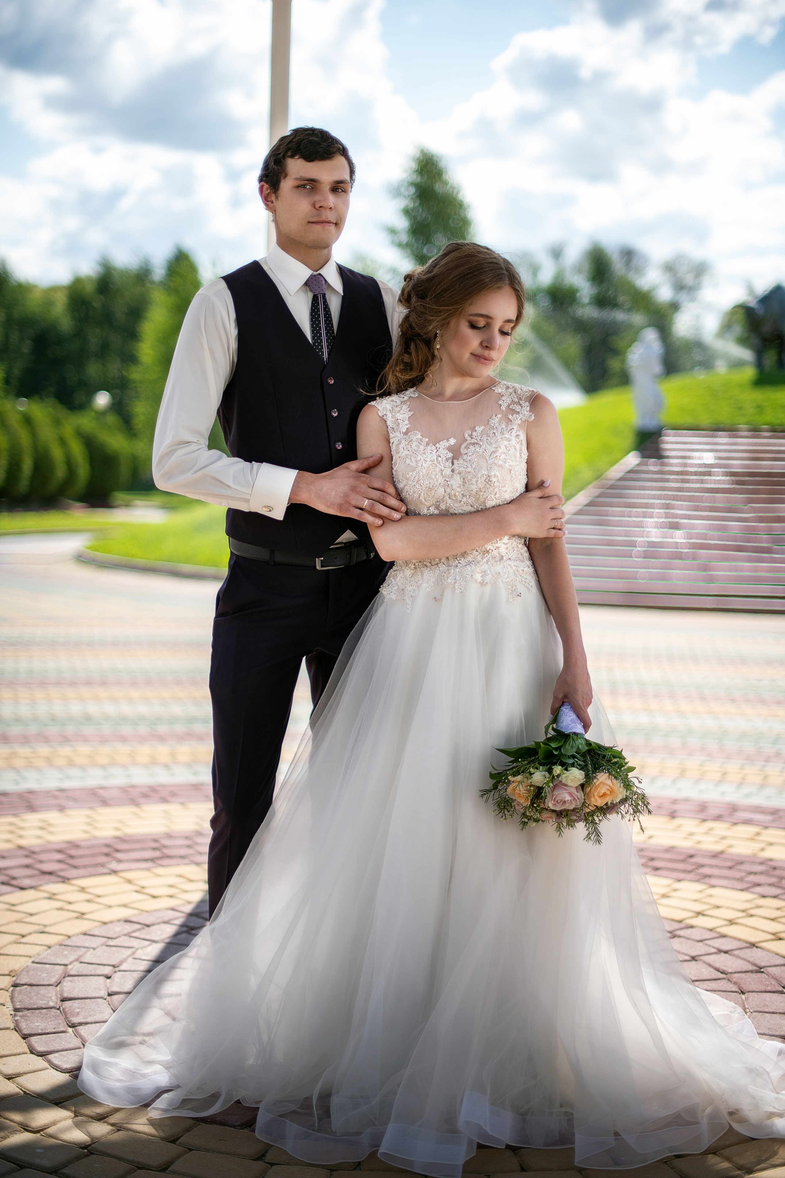 Максим и Дарья Кику (13.07.2019). Фотограф Андрей Чеботок (Белгород, Курск, Воронеж, Старый Оскол)