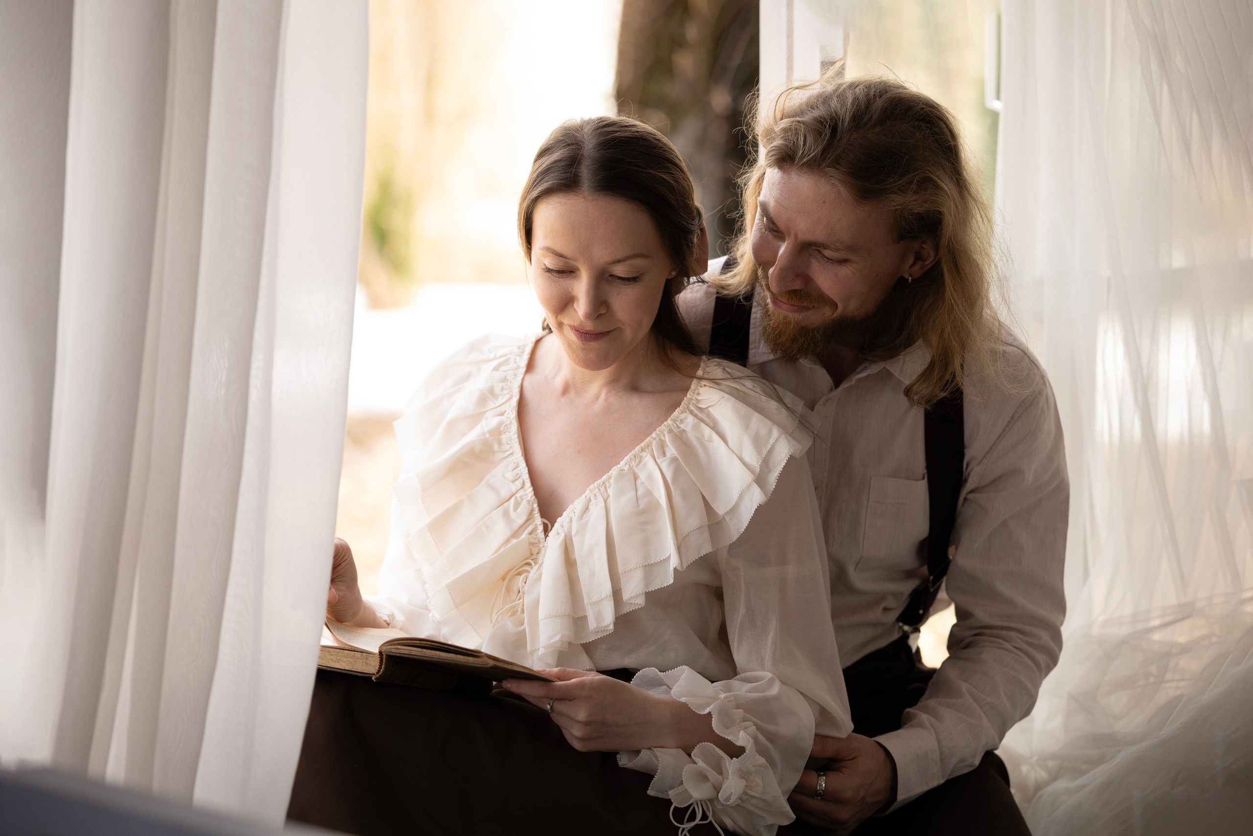 Женская, парная и семейная фотосессия на природе