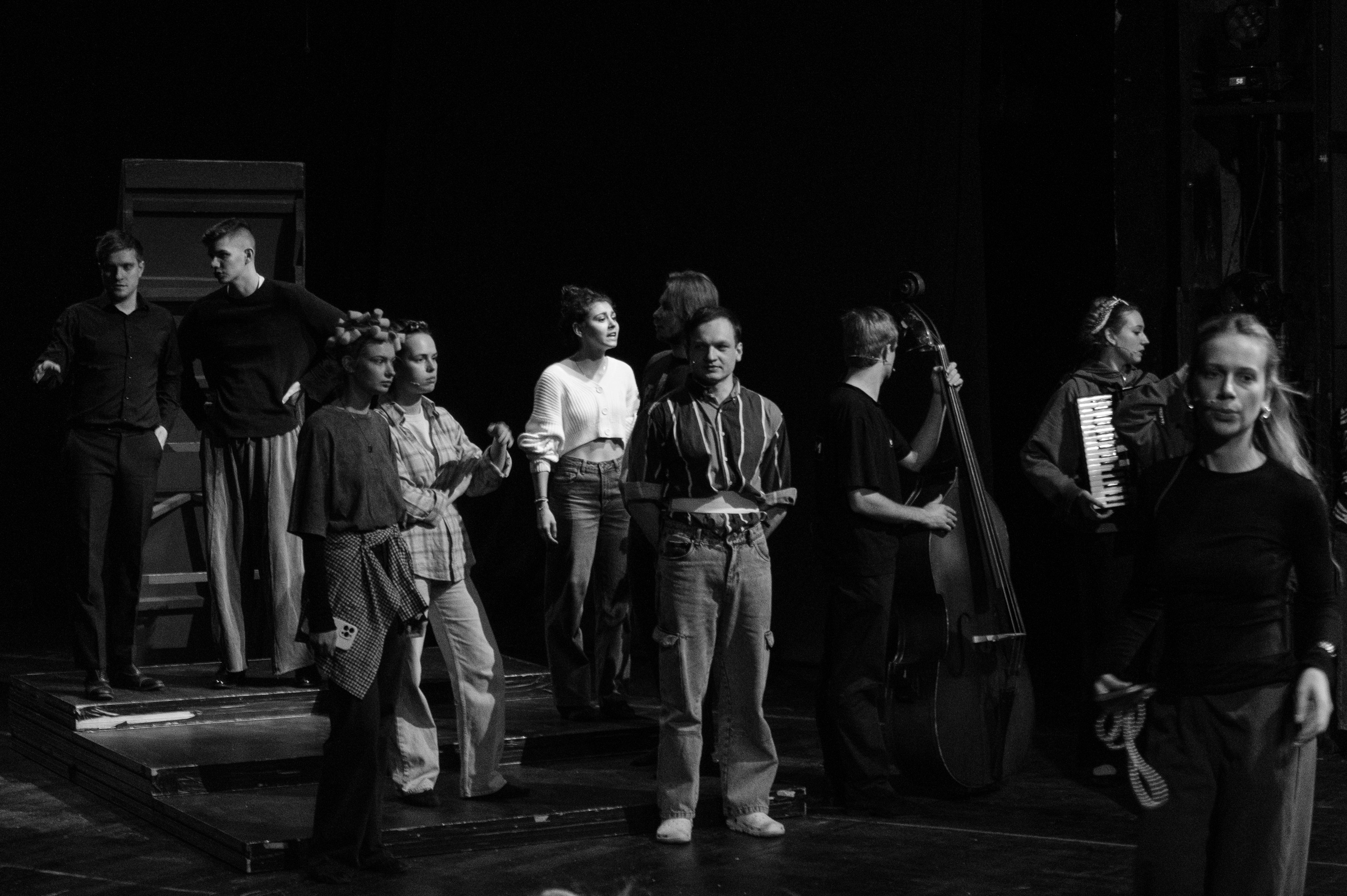 Фестиваль студенческих спектаклей «Первый план». Репетиции студентов ГИТИС и ВТУ им. Щепкина. Дмитриева Елена. Портретный и ню-фотограф в Москве