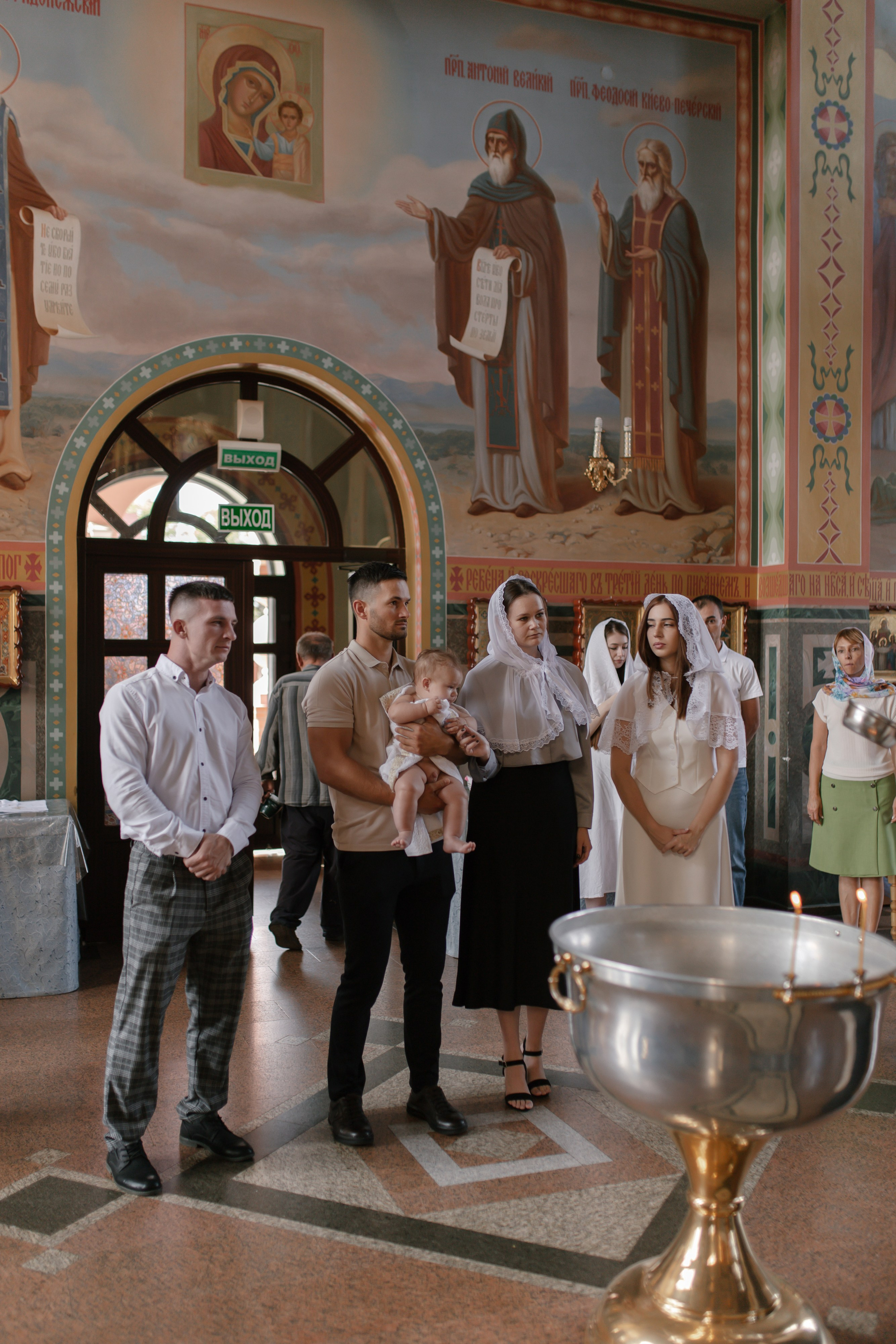 Крещение Мирона. Свадебный и семейный фотограф в Краснодаре/Геленджике/Сочи/Санкт-Петербурге