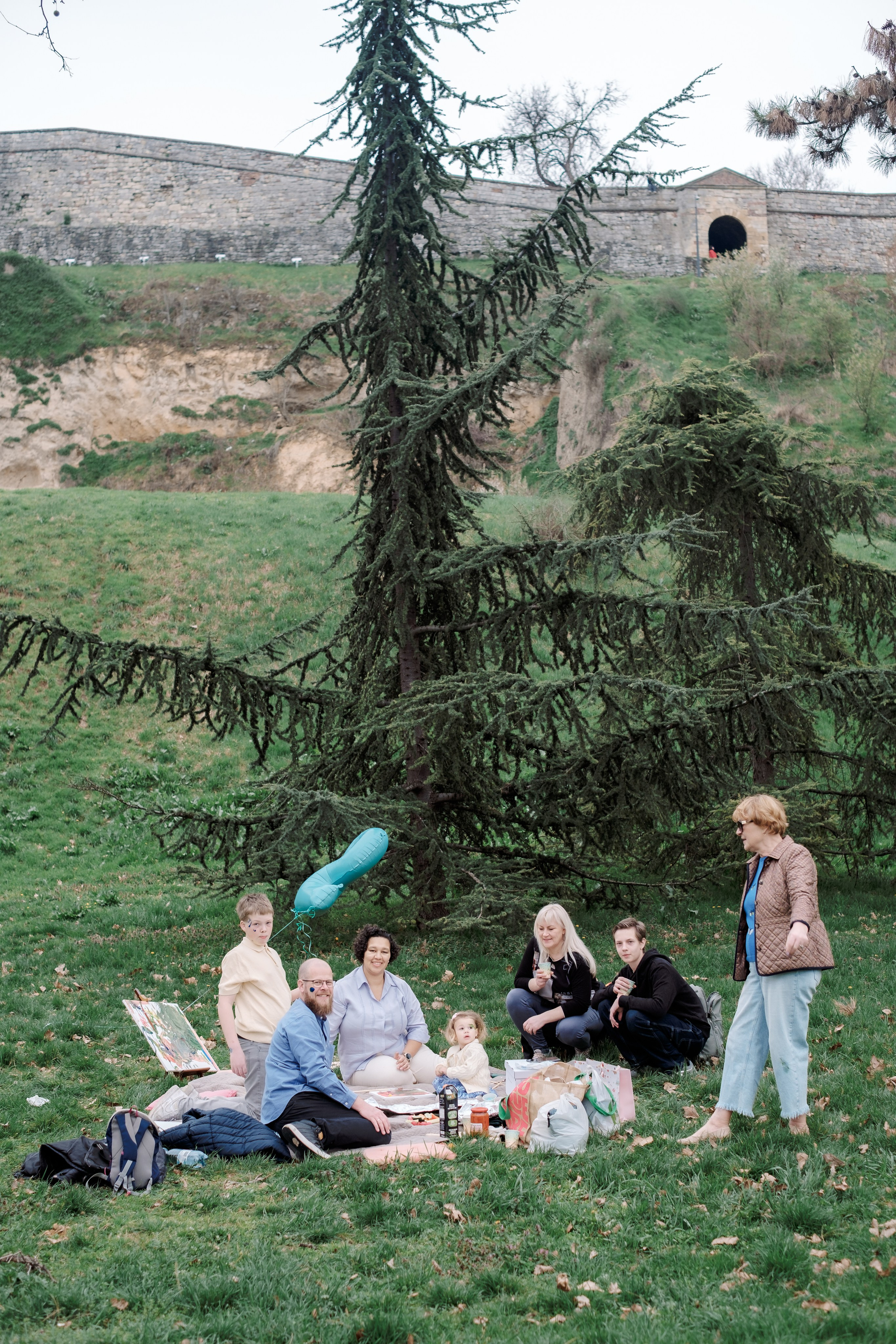Пикник у Калемегдана. Фотограф в Белграде