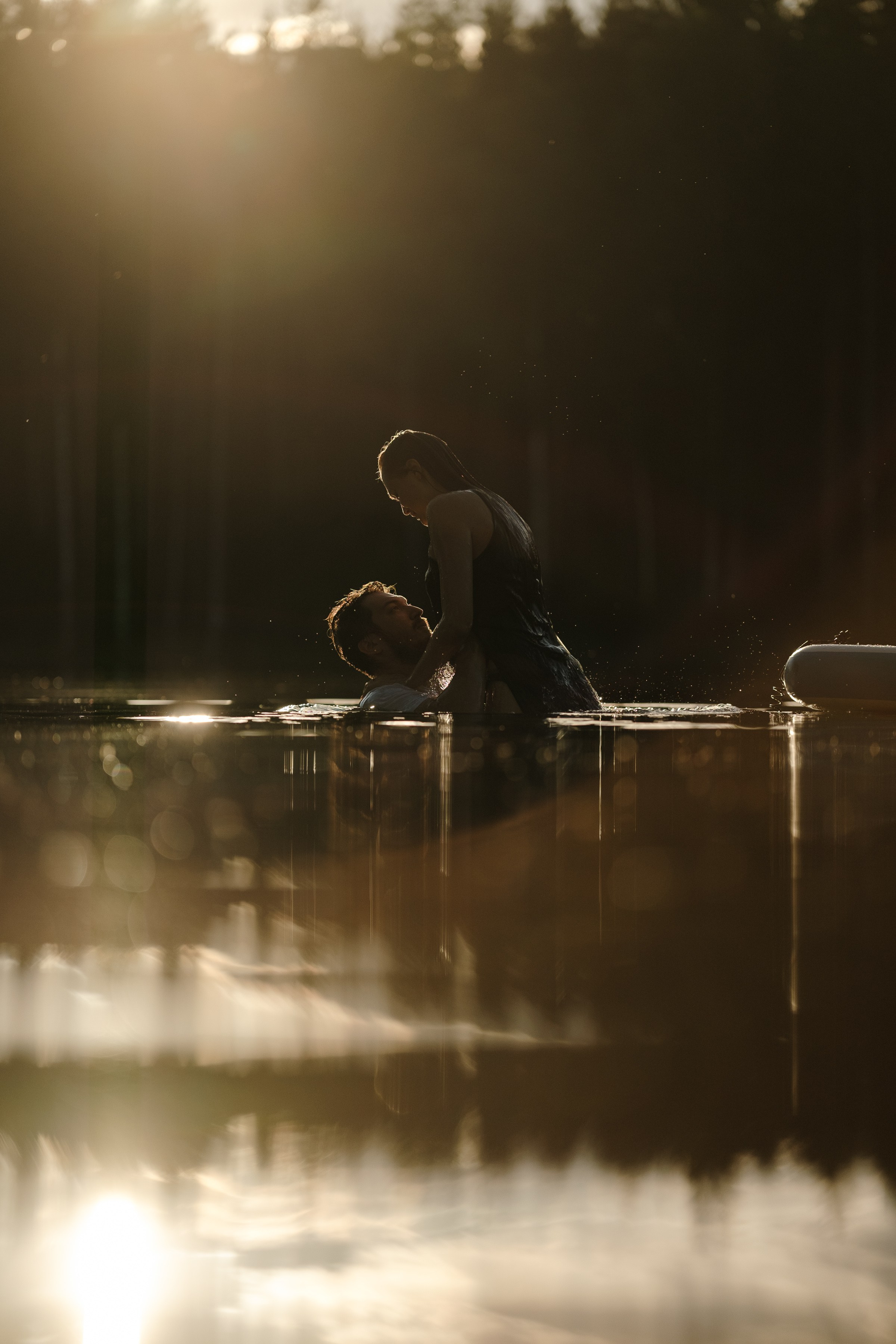 Петя и Лина, на сапах. Интерьерный фотограф и видеограф в Санкт-Петербурге Вадим Балбашевский