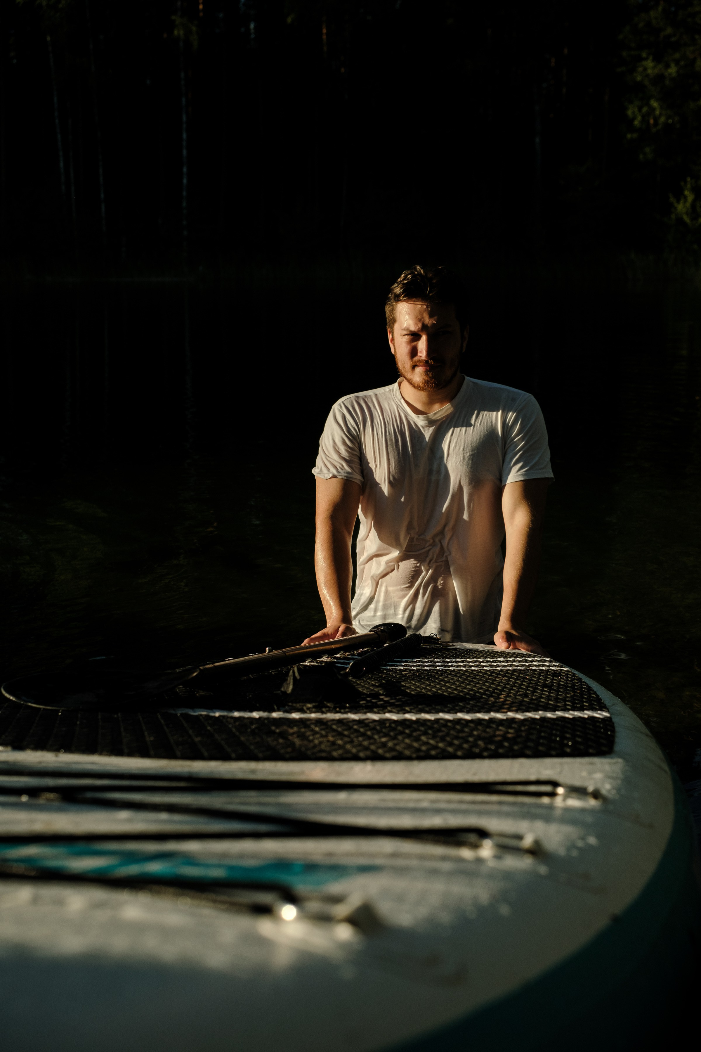 Петя и Лина, на сапах. Интерьерный фотограф и видеограф в Санкт-Петербурге Вадим Балбашевский