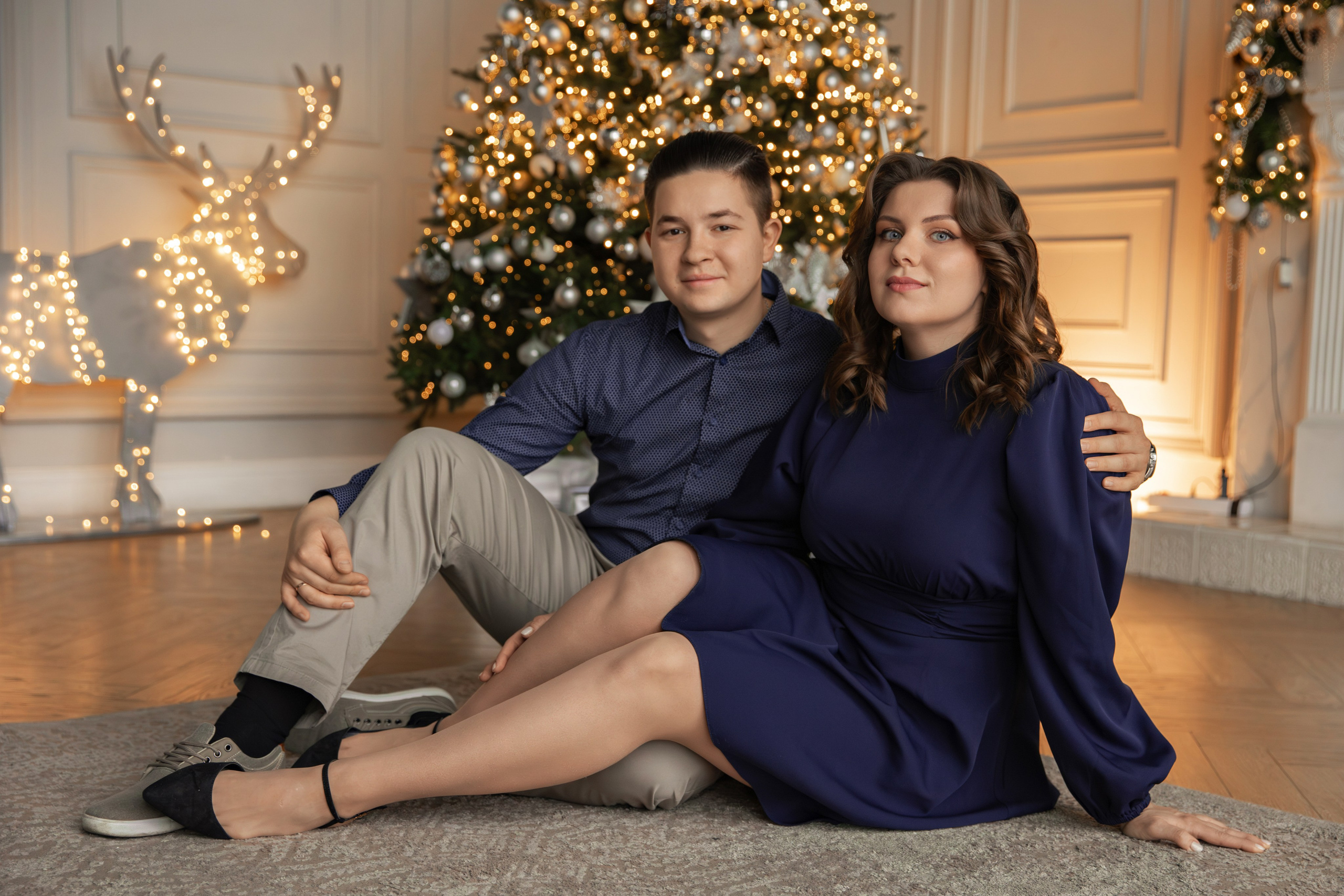 Семейный новый год. Семейный и женский фотограф в Москве Надежда Воробьева